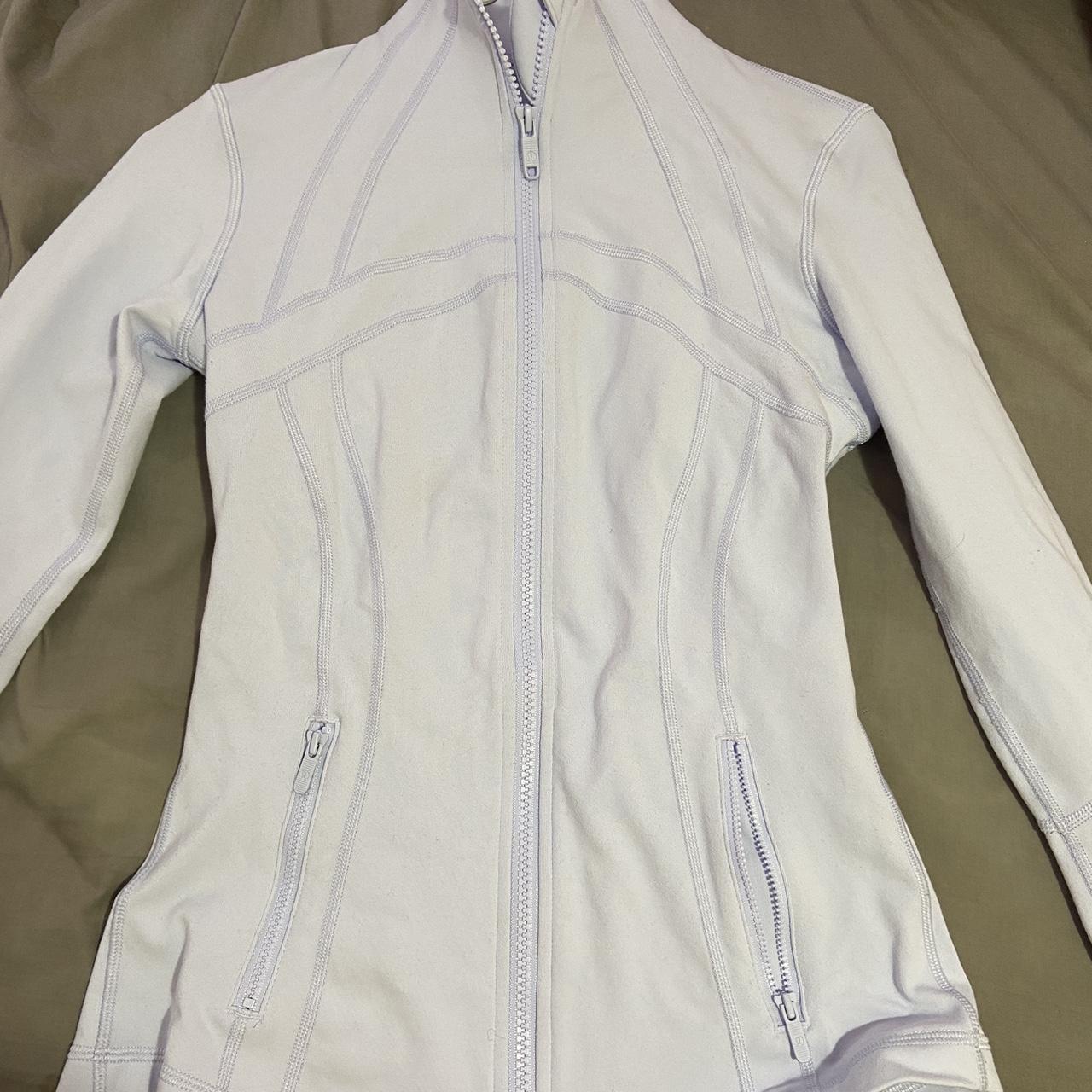 Lululemon Baby blue linen define jacket size 4 No... Depop