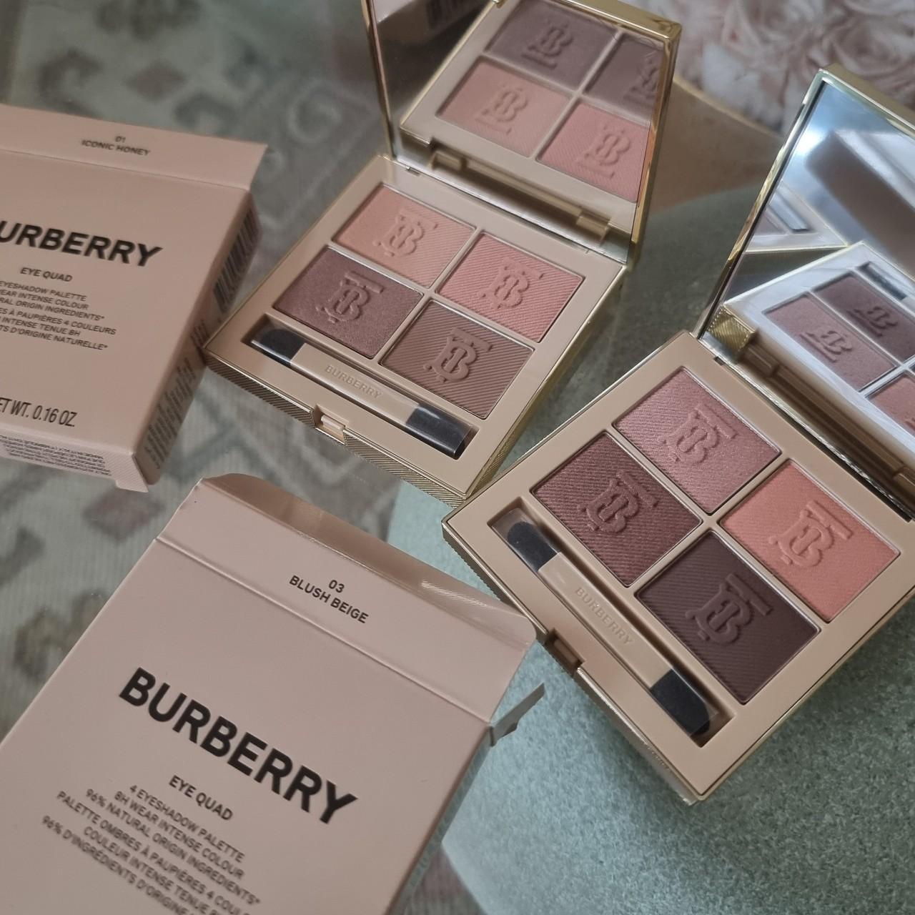 アイシャドウ Burberry EyeQuad Eyeshadow Palette 03 Burberry New Eye Color Eyeshadow Quad - 03 Blush Beige “Link