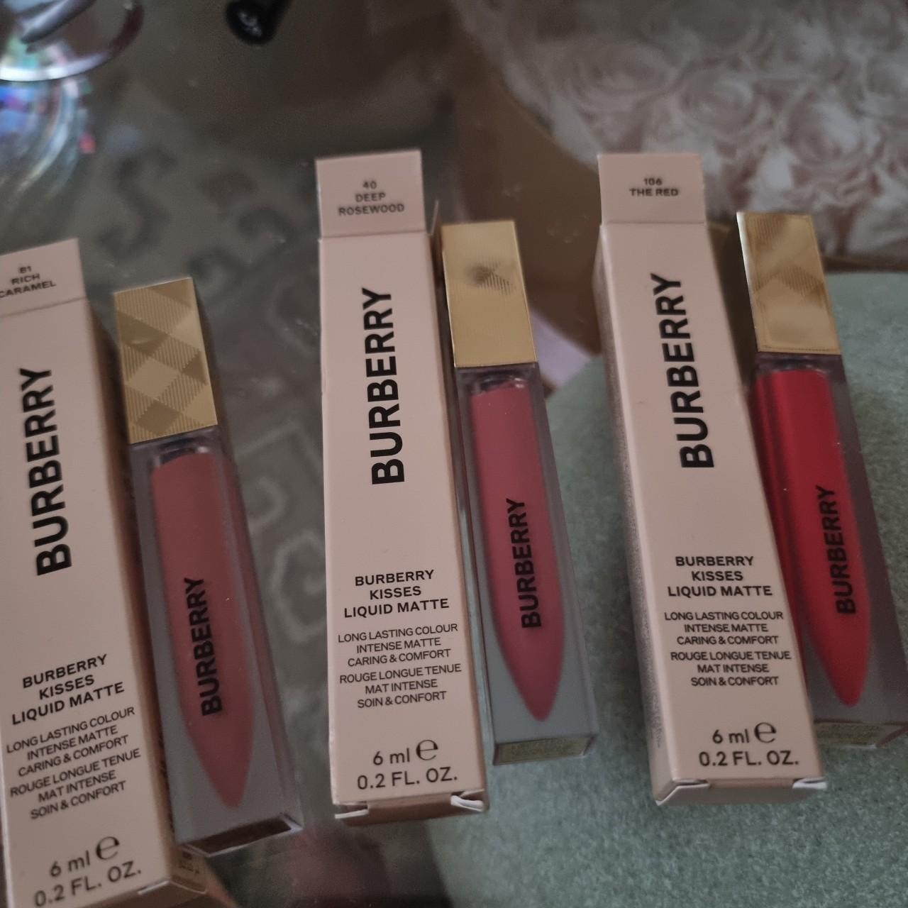 Burberry Kisses Liquid Matte Lipstick Price is for. Depop