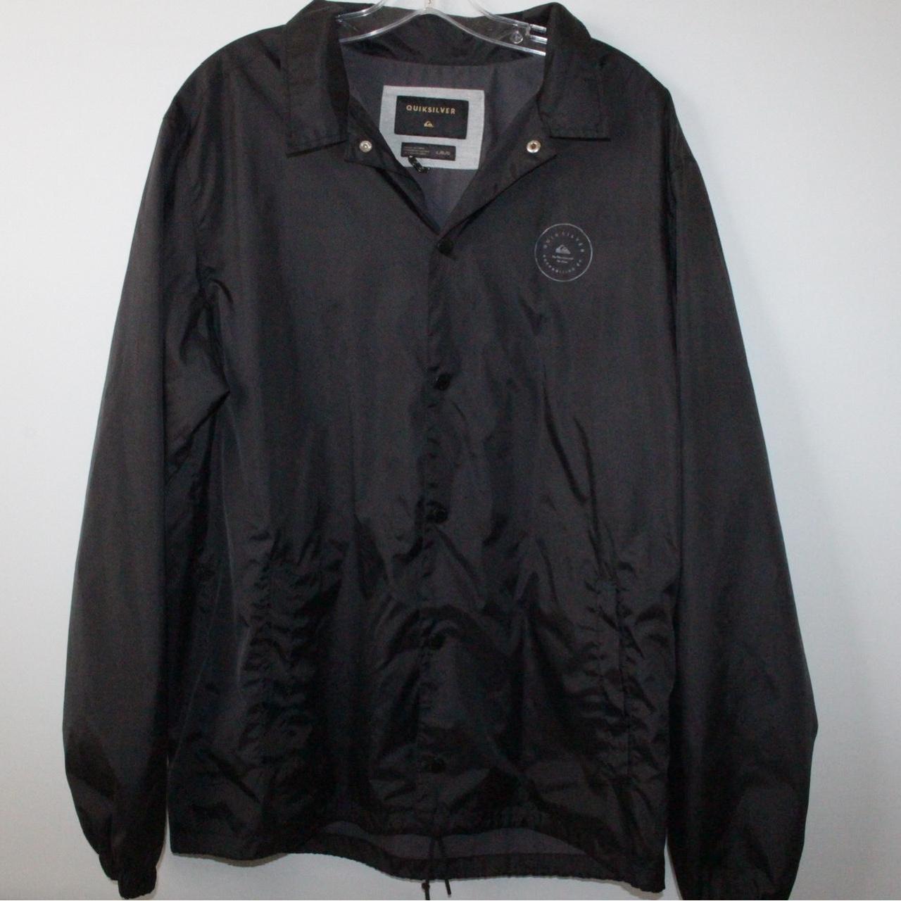 QuikSilver L Surf Coach Jacket, Hardly used,