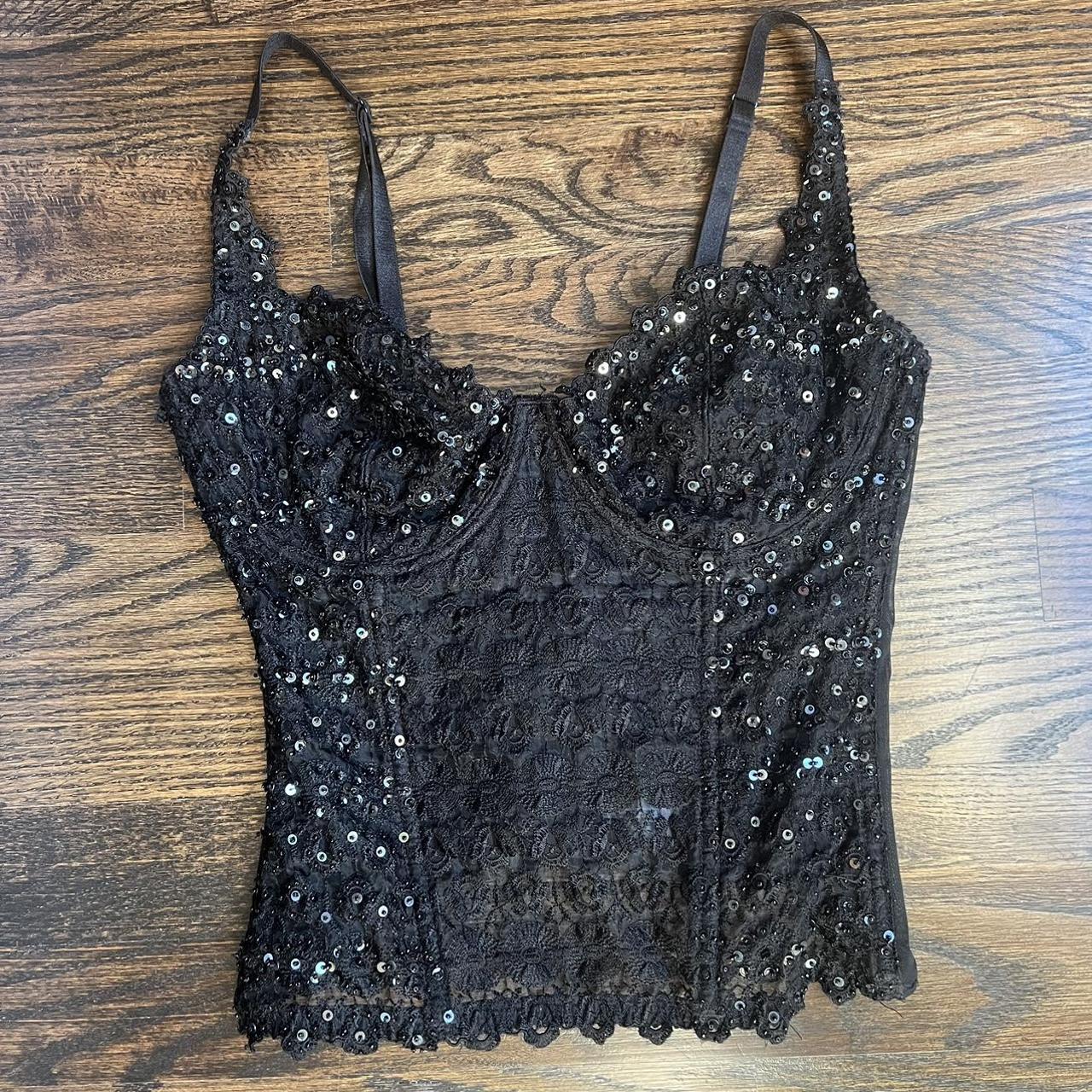 Y2k Bebe bustier/corset top. Size small. Perfect... Depop
