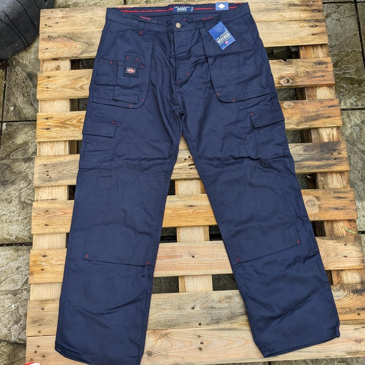 Lee Cooper Workwear Men's Combat Cargo Pockets Work Trousers LCPNT205 | eBay