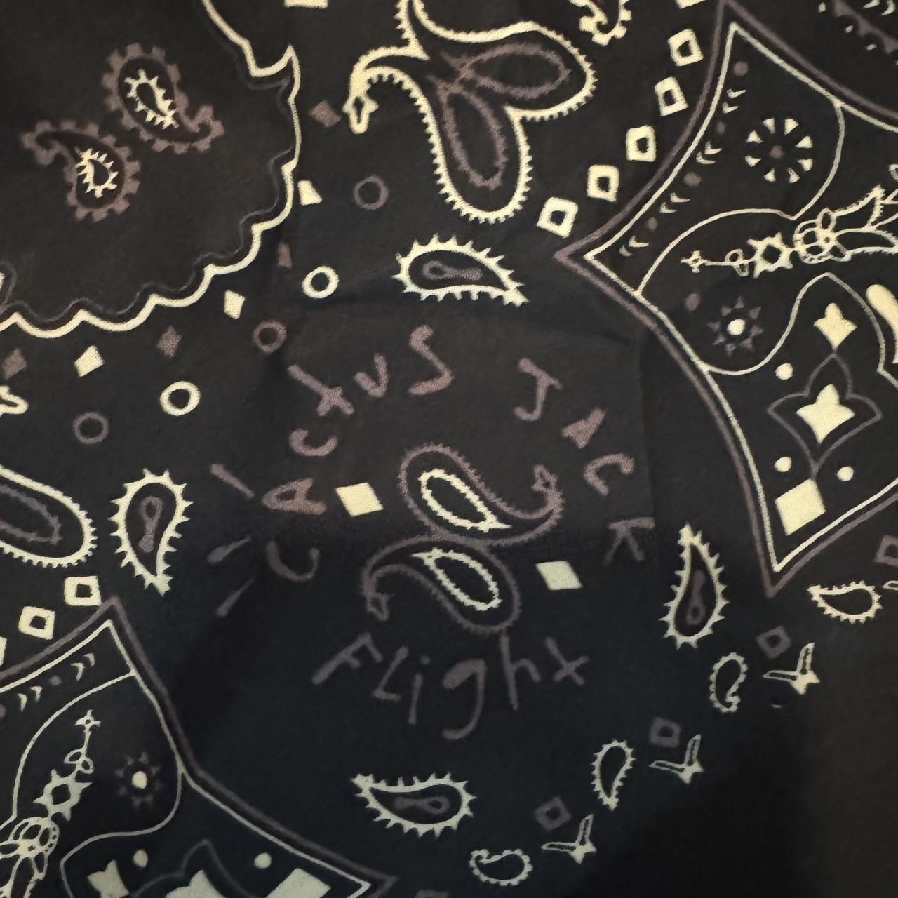 Travis Scott Black Phantom Bandana Depop