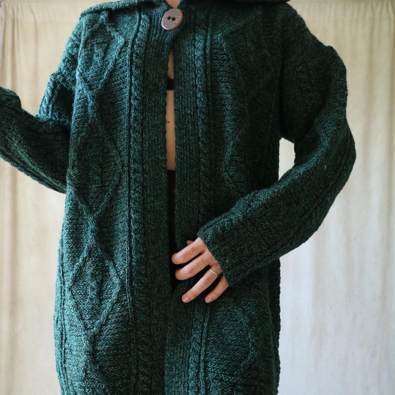 Women's Green Cardigan | Depop