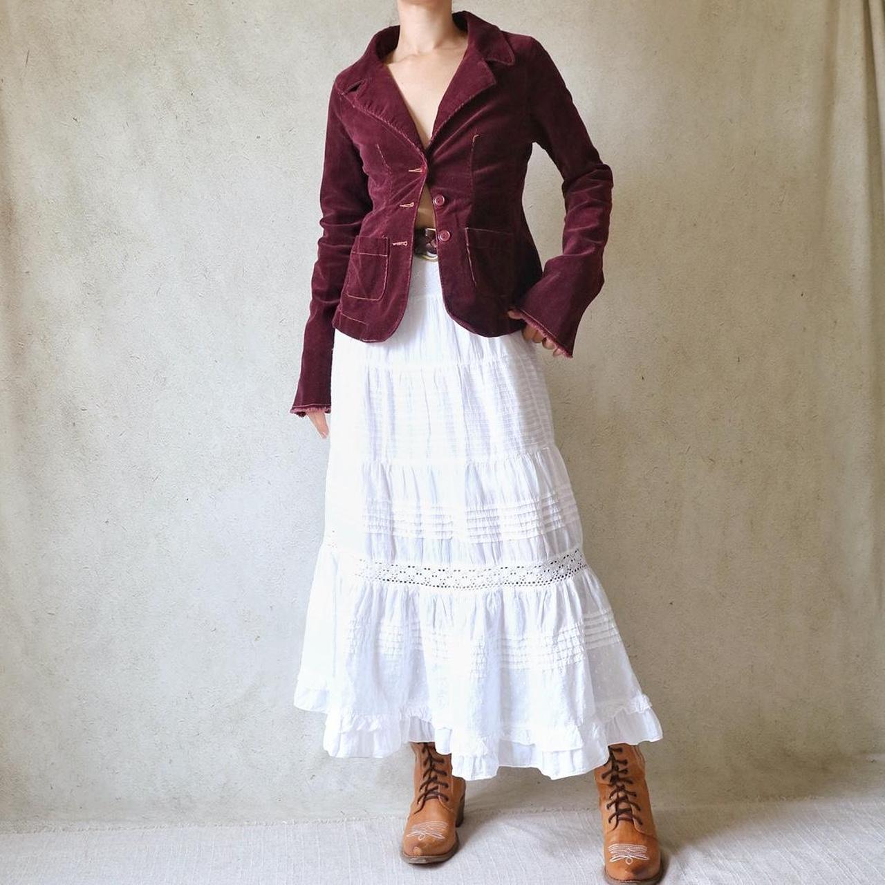 Dollhouse Fitted Corduroy Button Down Blazer in... Depop