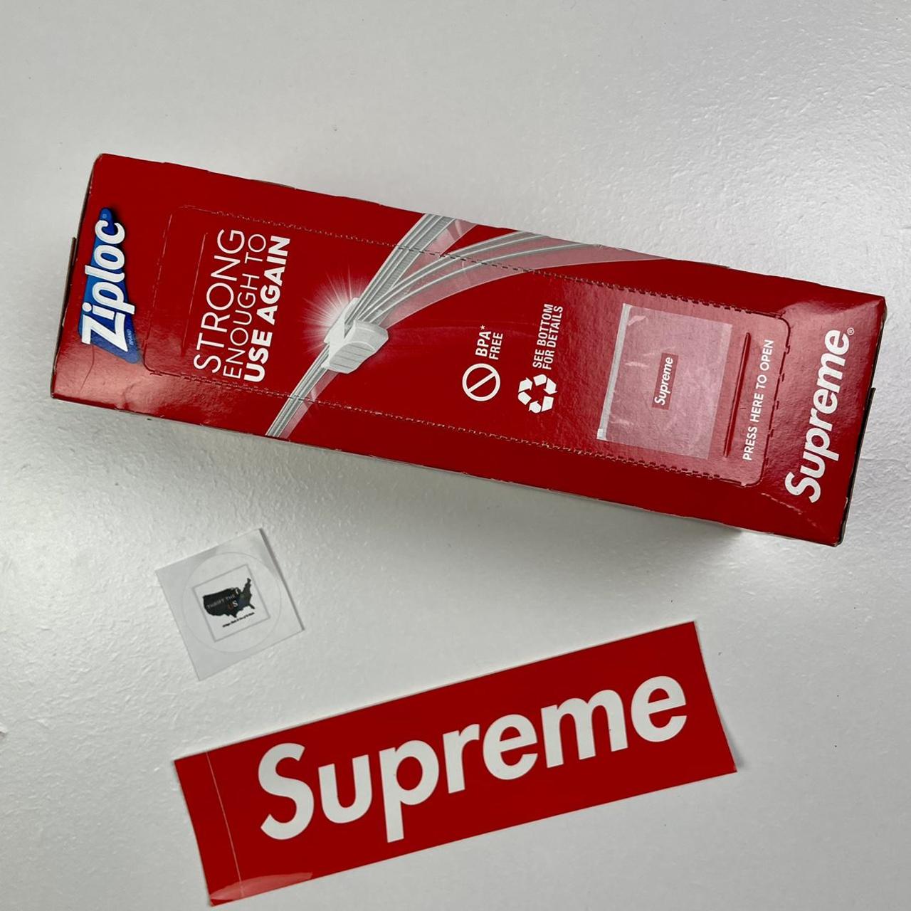 Supreme ziploc 2024 bags stockx