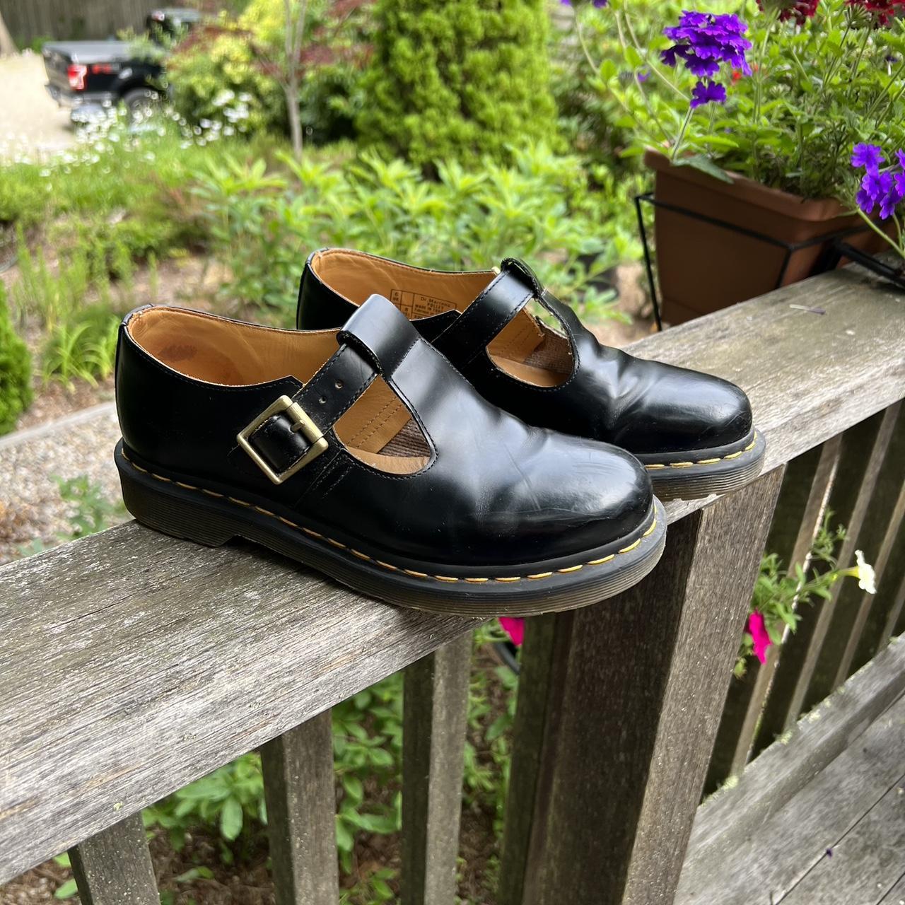 Women Dr. Martens Addina Quad Flower Mary Janes In Black | UK Mary