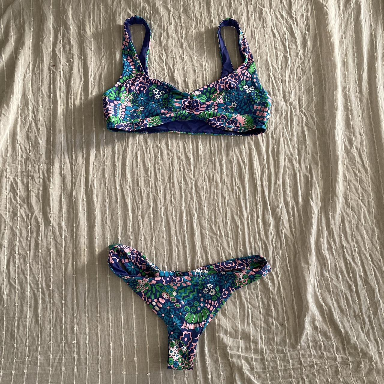 Frankies Bikinis Women's multi Bikinis-and-tankini-sets | Depop