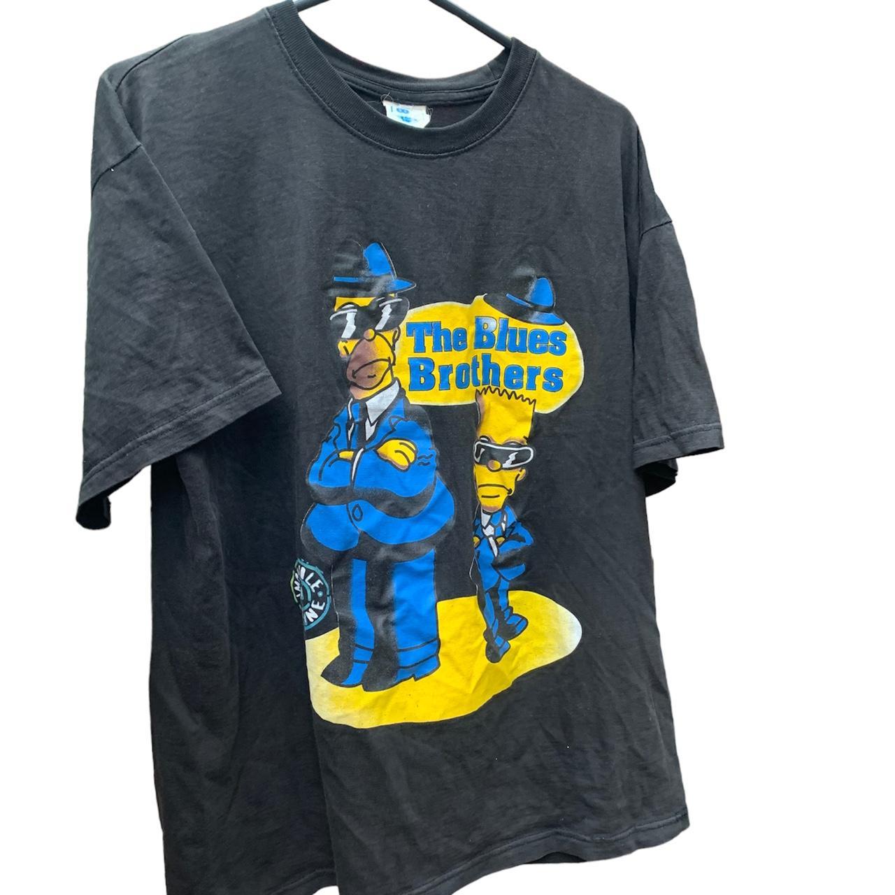 Insane Vintage Simpsons/The Blues Brothers Authentic | Depop