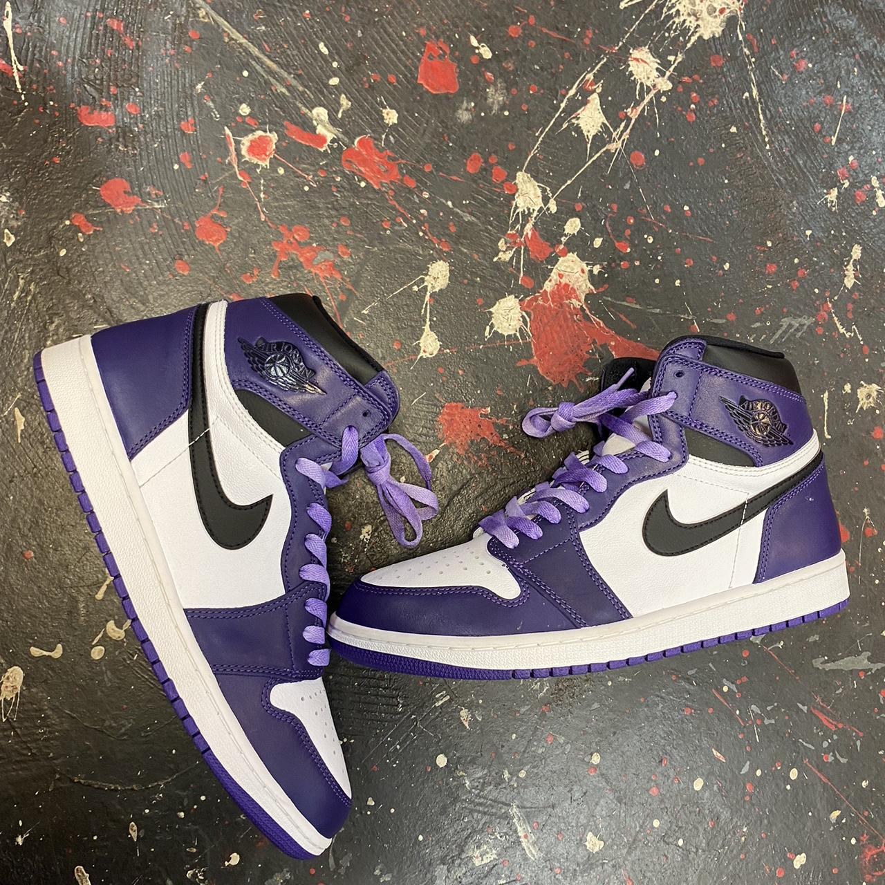 mens jordans purple