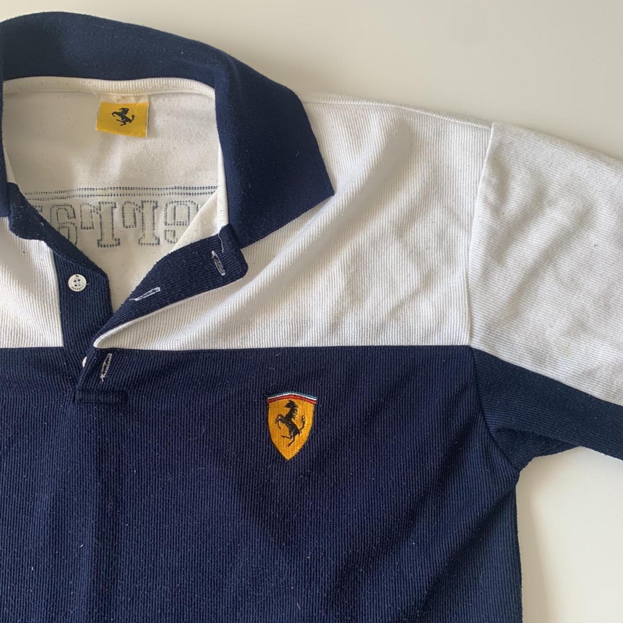 Ferrari collared shirt F1 team ferrari oversized... - Depop