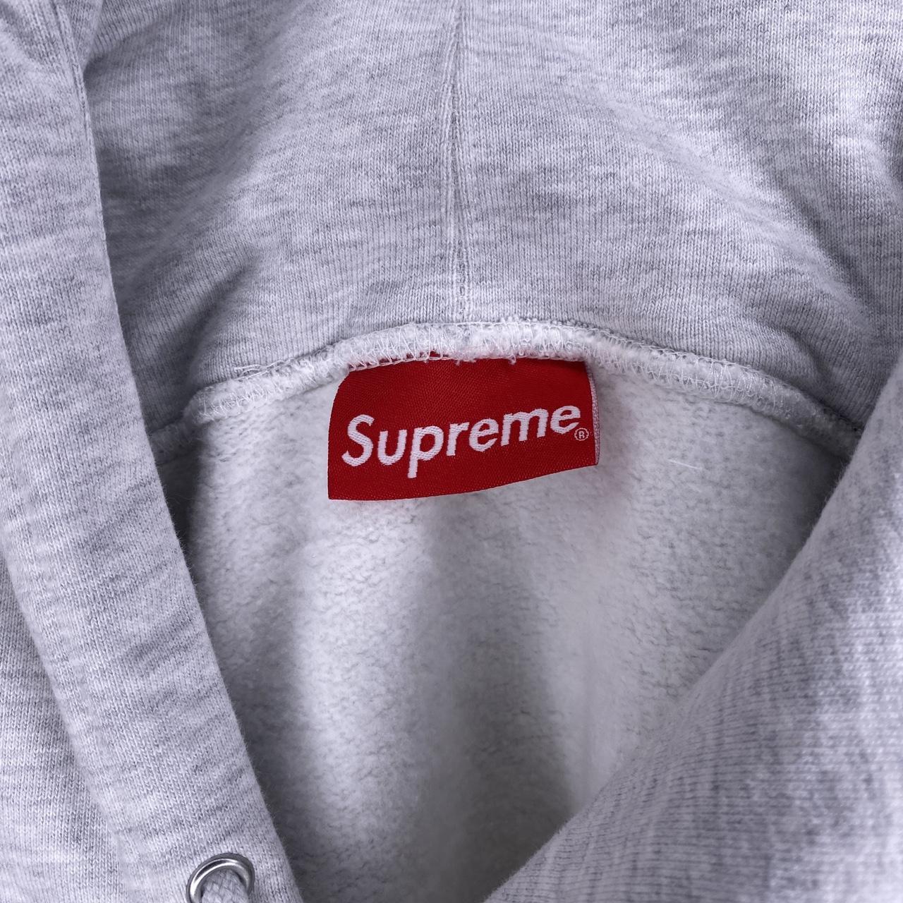 Supreme Basketball Jersey Hooded Sweatshirt Ash Grey