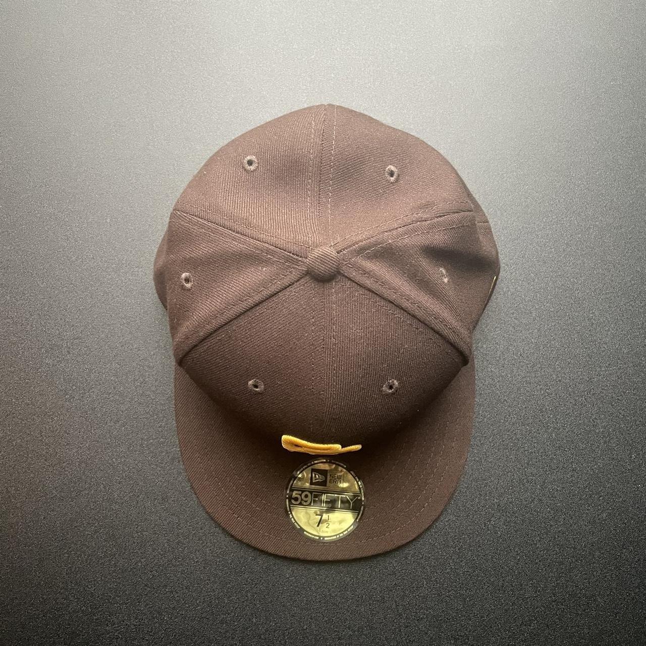 New Era 59FIFTY-BLANK Solid Brown Fitted Hat