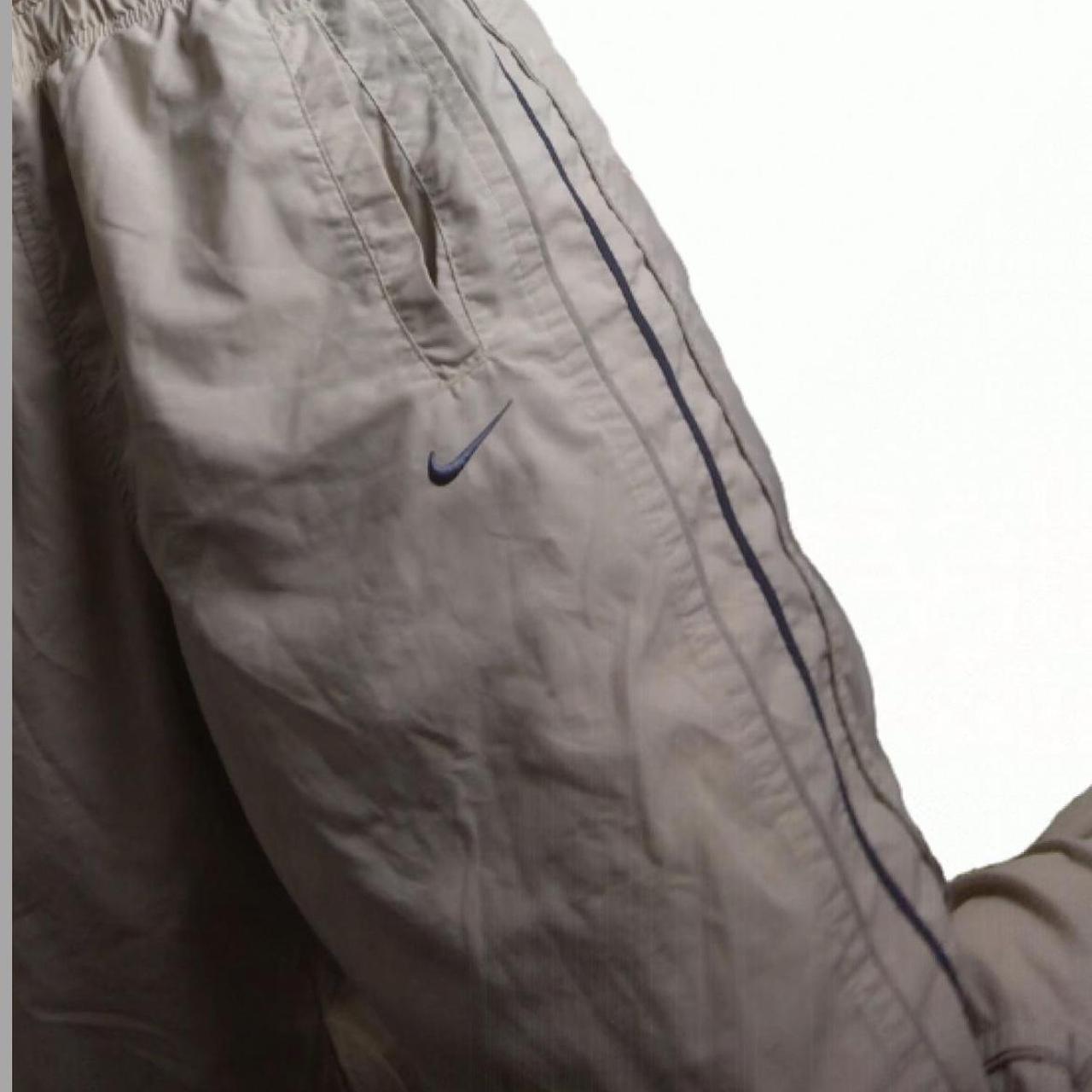 Nike Men's Cream and Tan Joggerstracksuits Depop