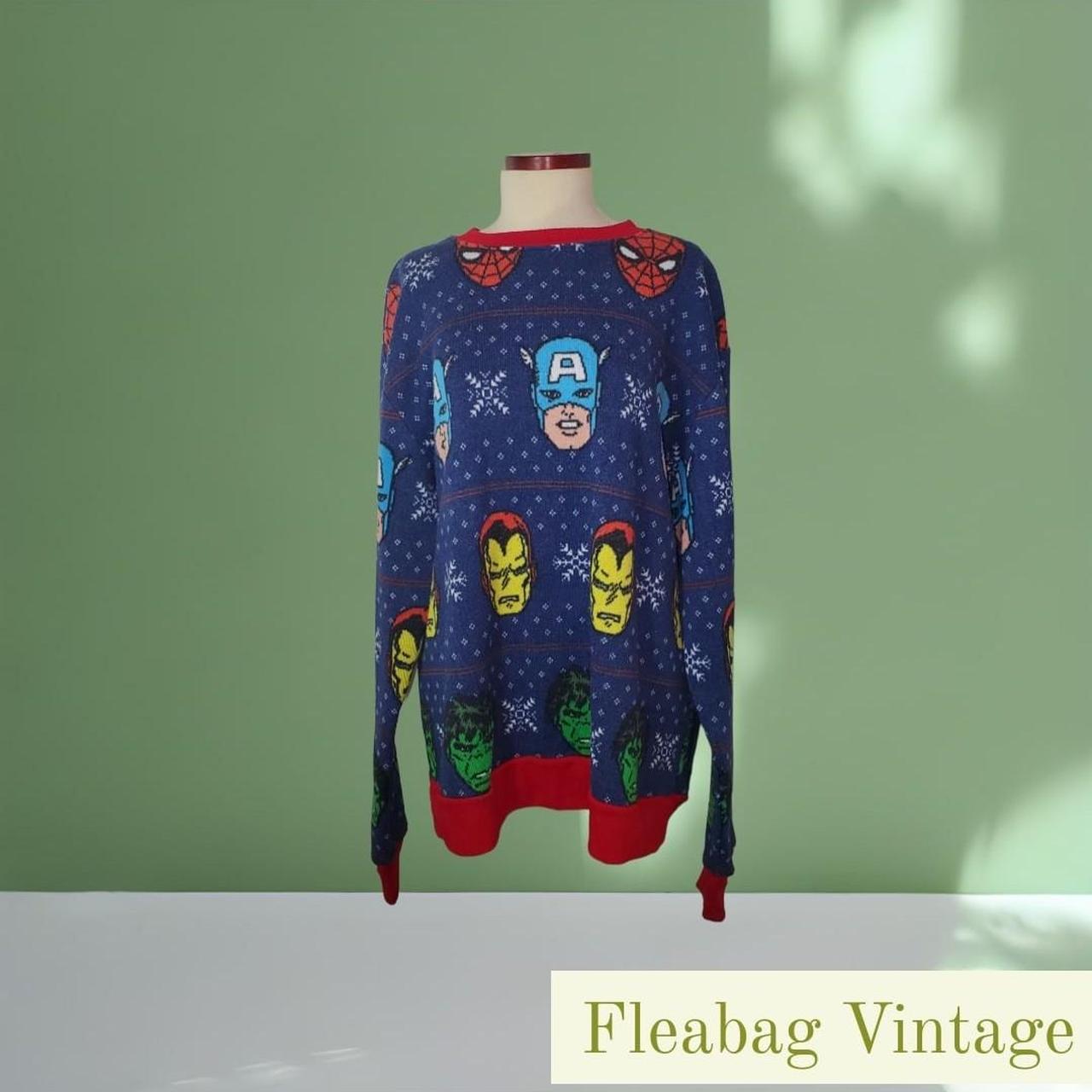 Ugly christmas hot sale sweater avengers