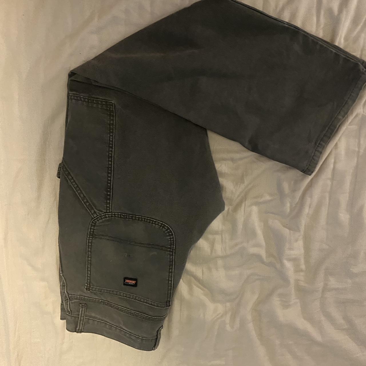 Dickies Men's Grey Jeans Depop