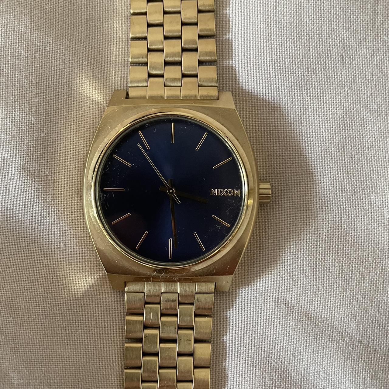 Nixon Gold Watch #nixon #goldwatch #watch #gold - Depop