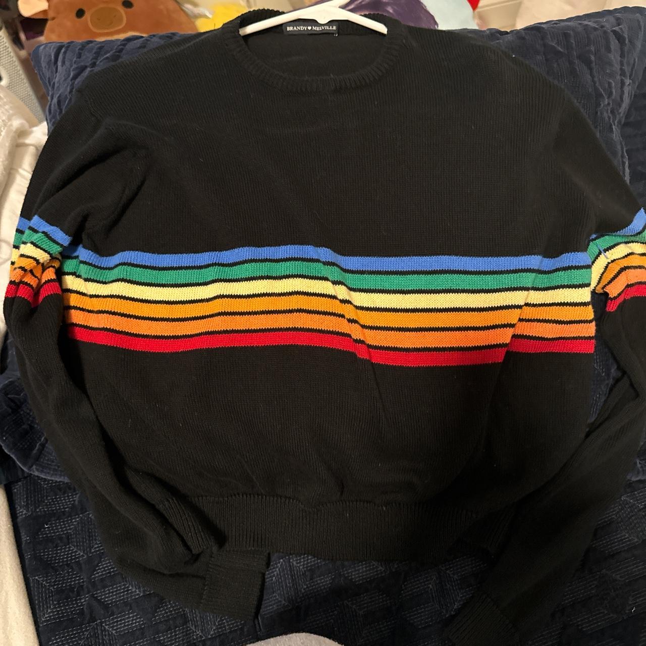 Brandy melville hotsell rainbow sweater