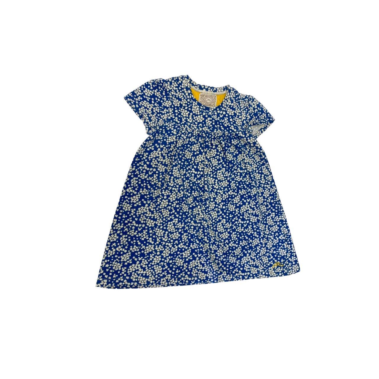 Joules Blue And White Dress 