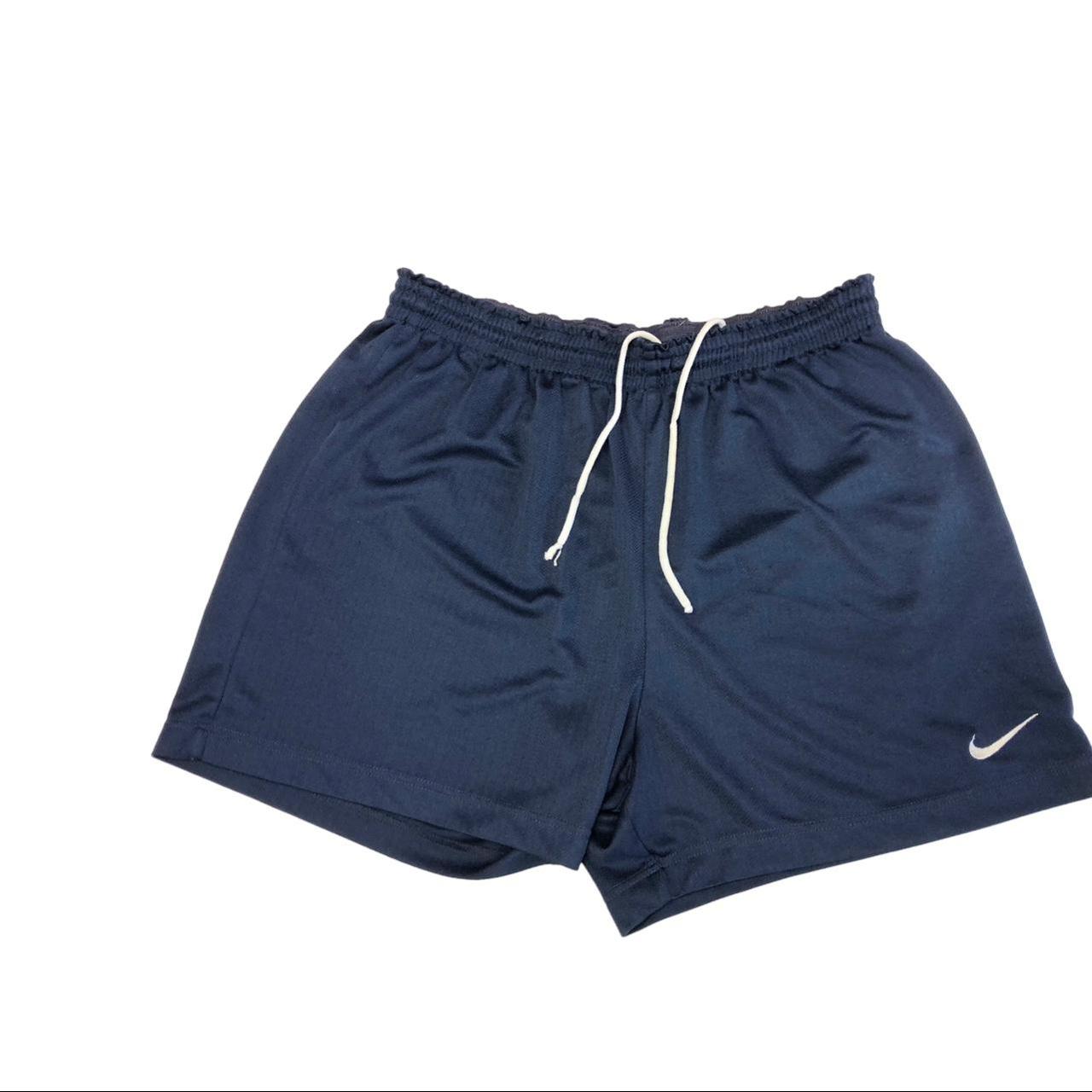 NIKE Large Sports shorts navy Men's Details - draw... - Depop