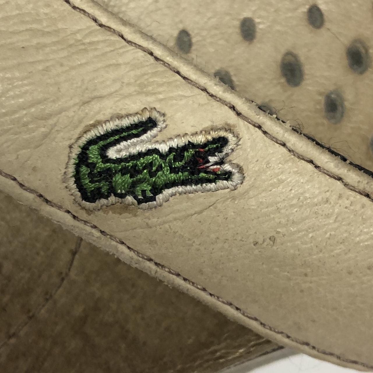 mens lacoste flip flops