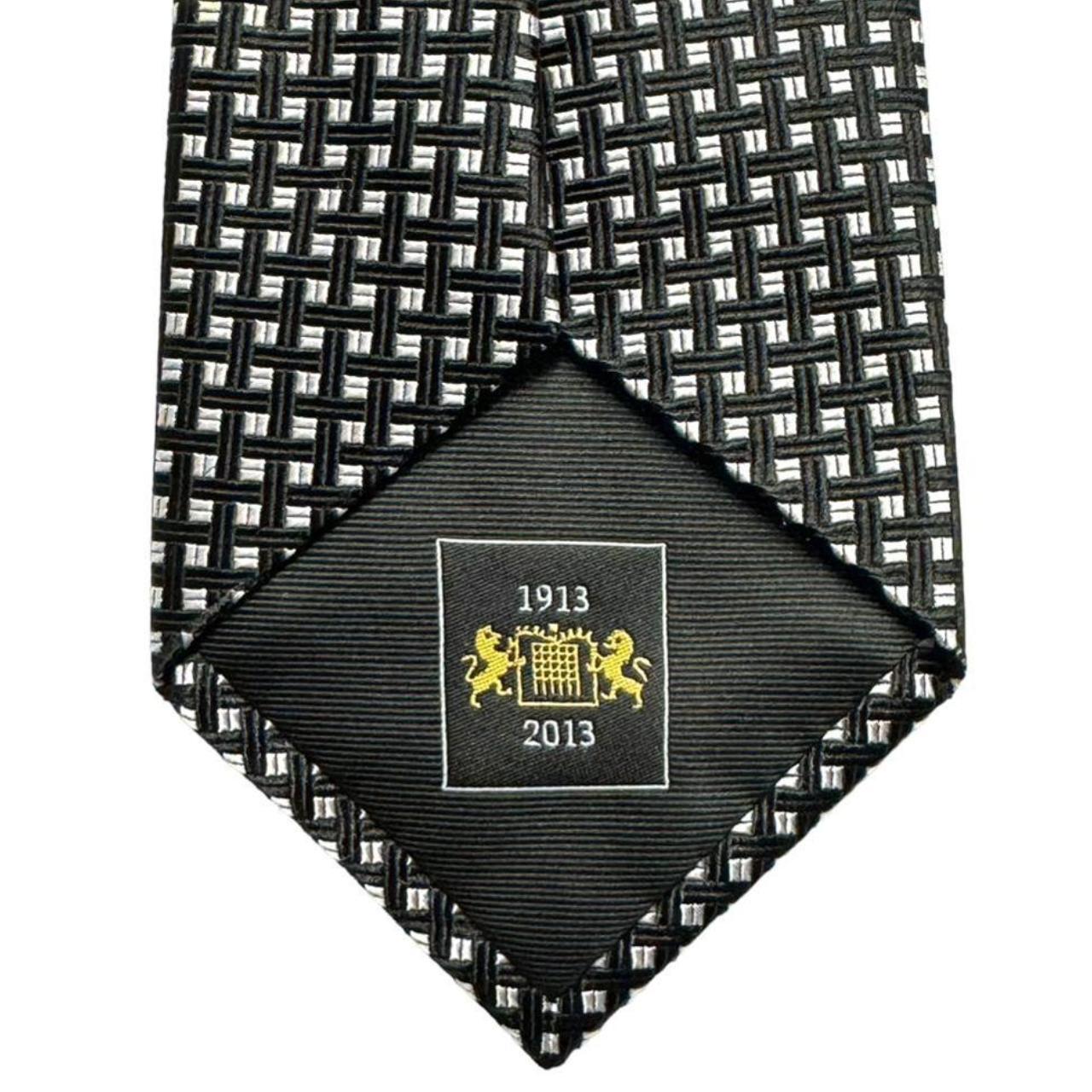 hawes and curtis 1913 silver tie