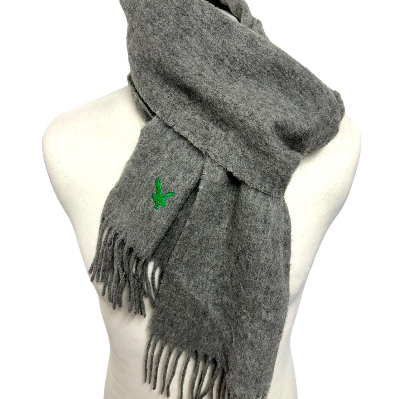 LYLE & SCOTT Heritage Grey Scarf 100 Lambswool Mens... Depop