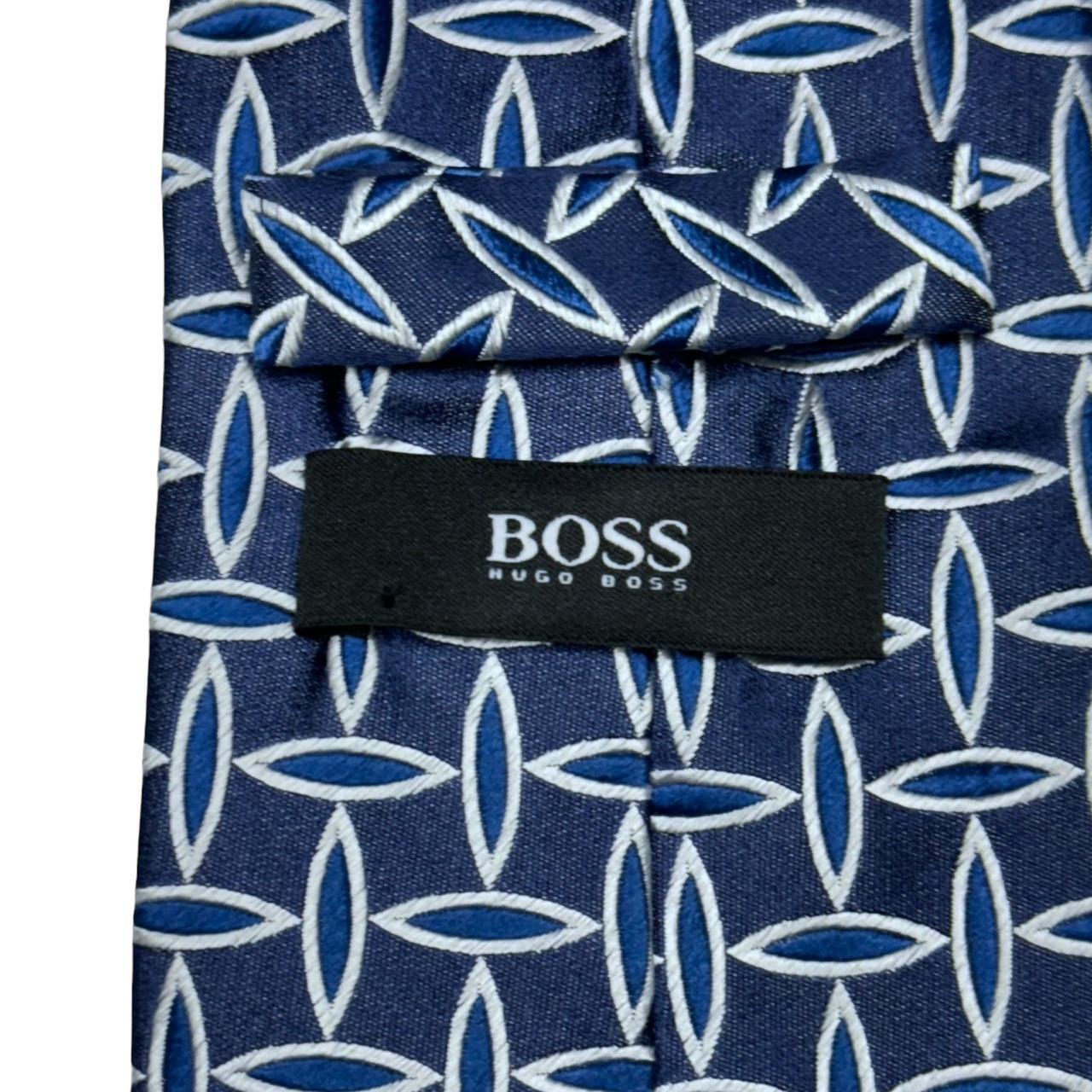 hugo boss navy tie
