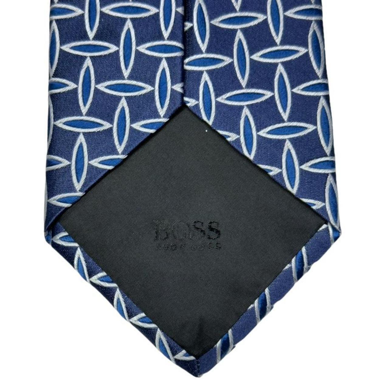 hugo boss navy tie