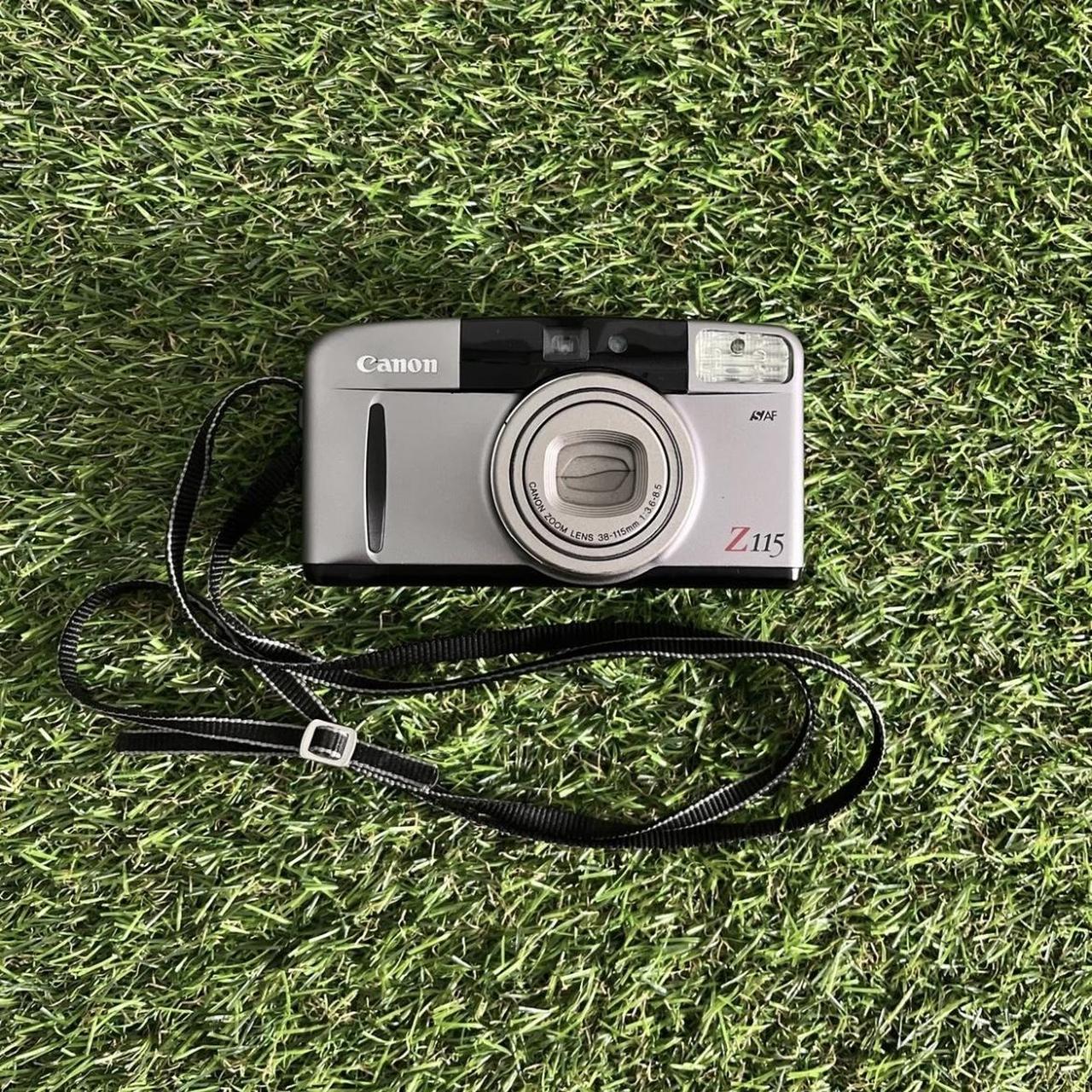 Canon z115 sure shot 35mm film camera 38115mm zoom... Depop