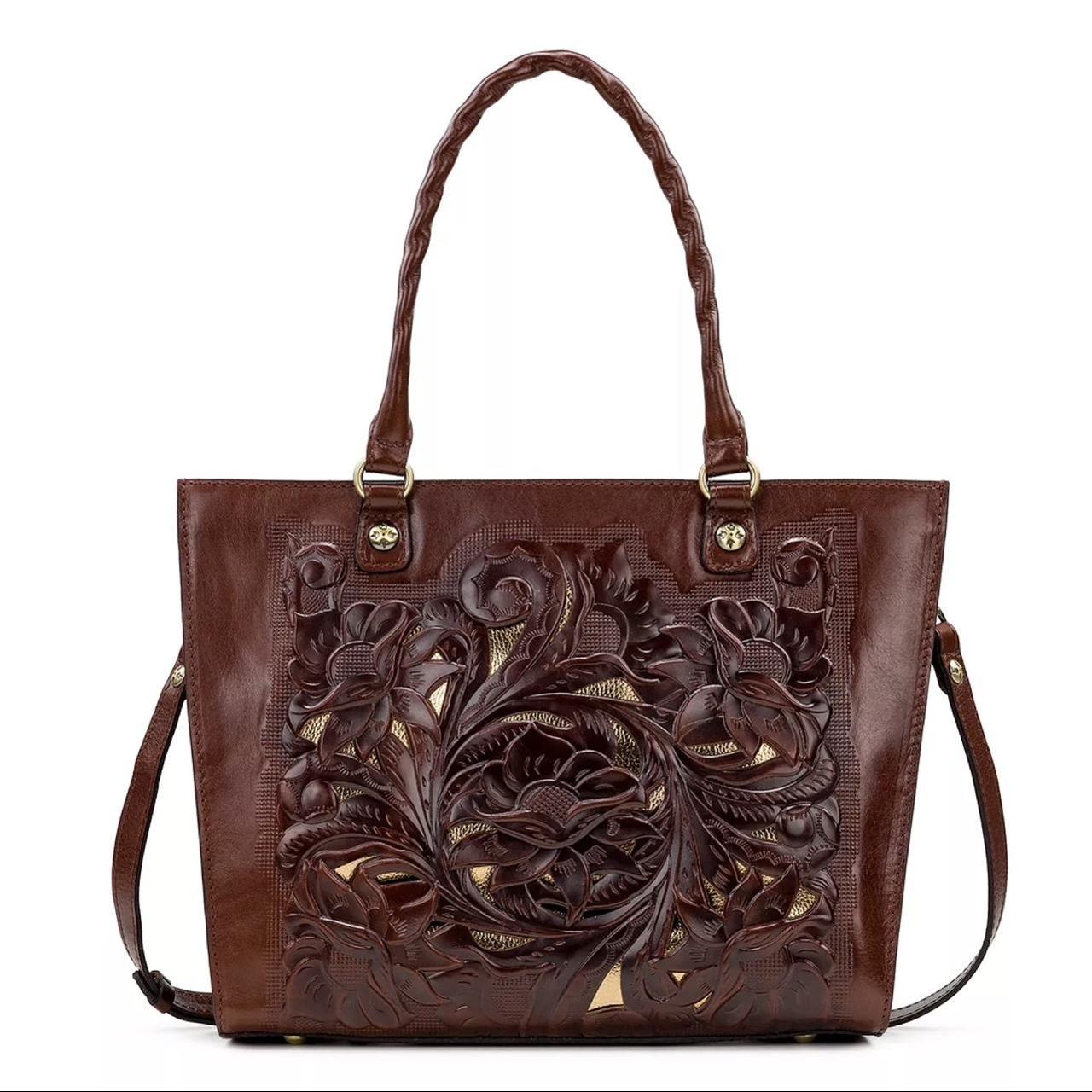 Patricia Nash Cavo tote store British Tan