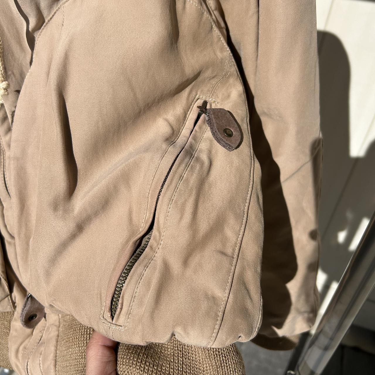 Vtg 80s Giorgio Armani Cropped Hooded Bomber size | Depop