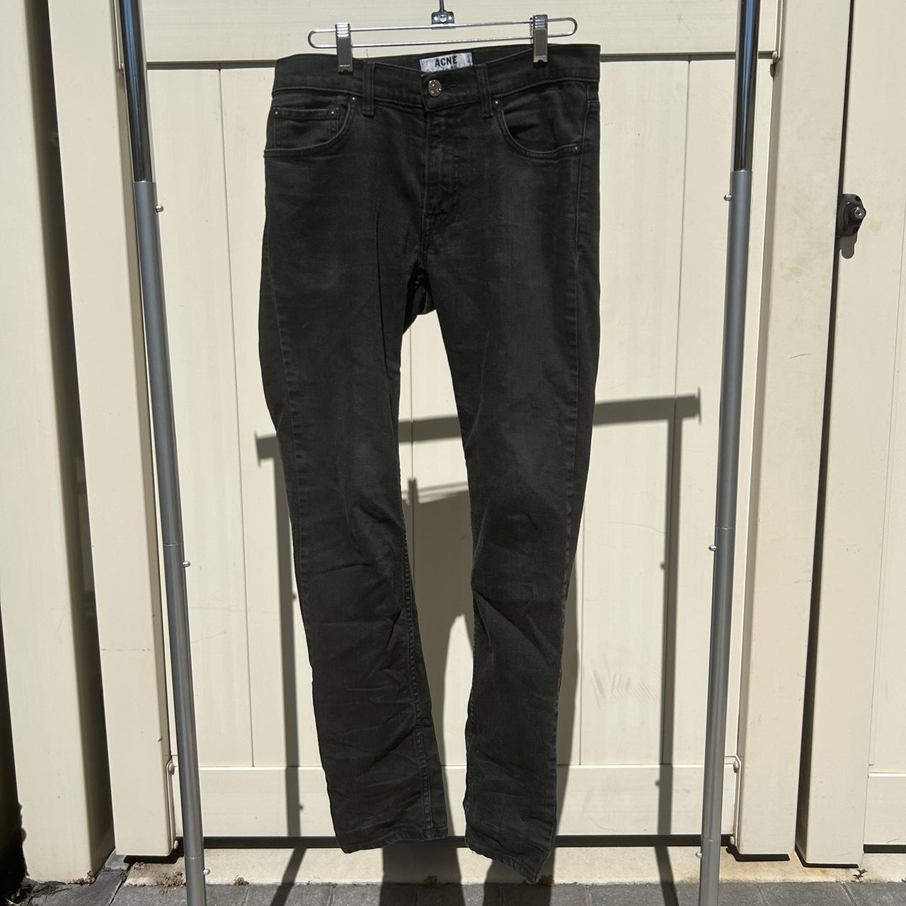 Acne Studios Ace Cash Jean, Black outlets