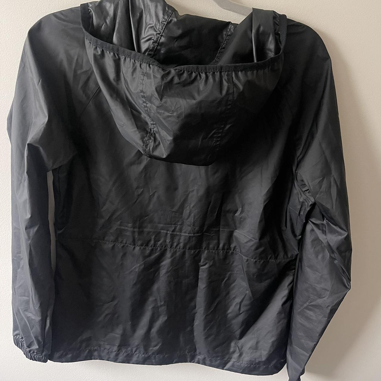 Columbia black rain coat #shell #raincoat - Depop
