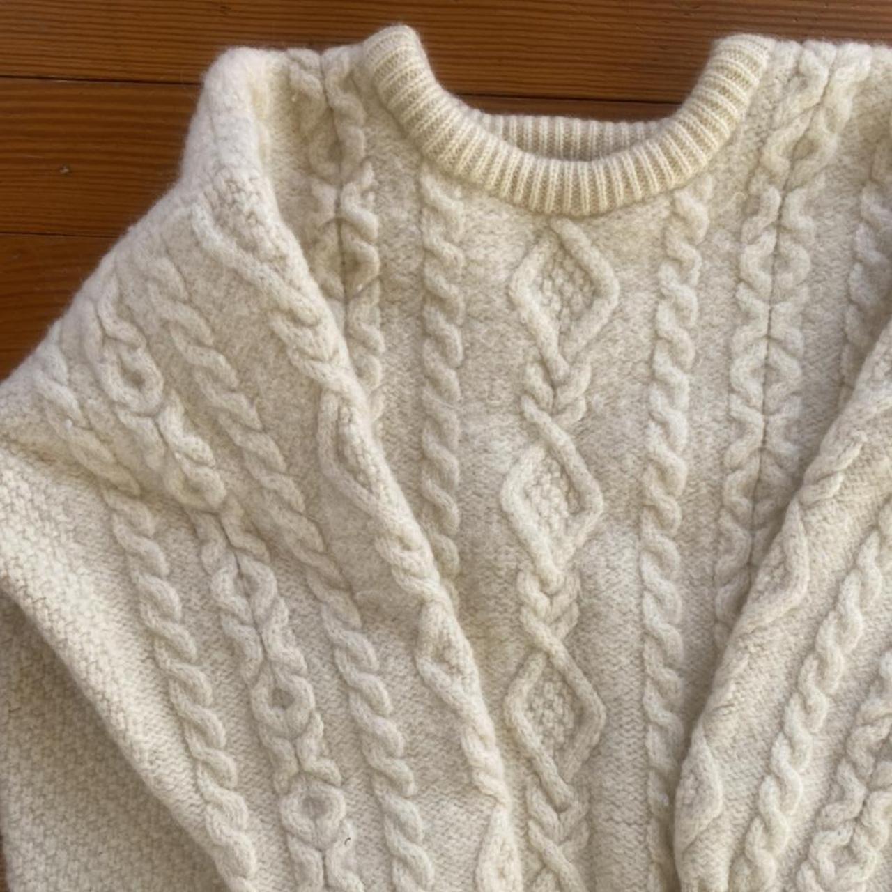 AMAZING wool sweater, LL bean, made in Ireland, I... - Depop