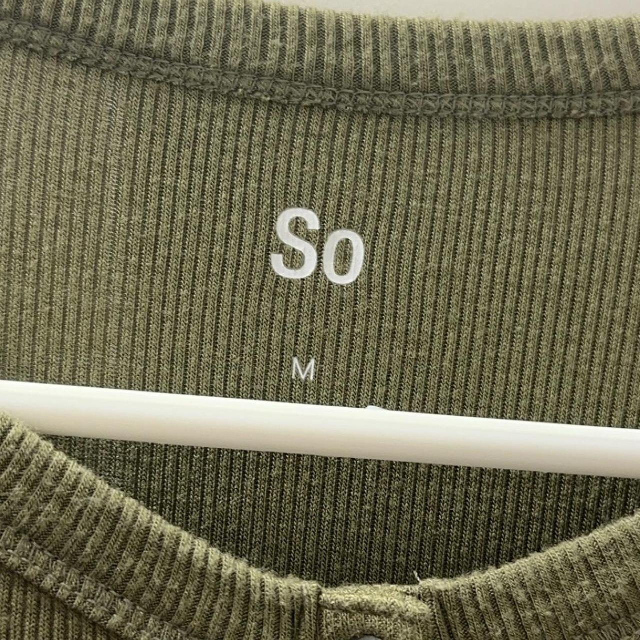 Olive green henley long sleeve Had for a while but... Depop