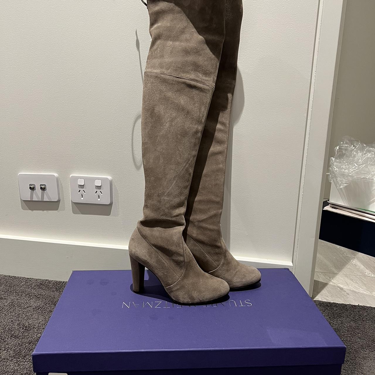 STUART WEITZMAN STYLE: Highland Suede Boots Depop