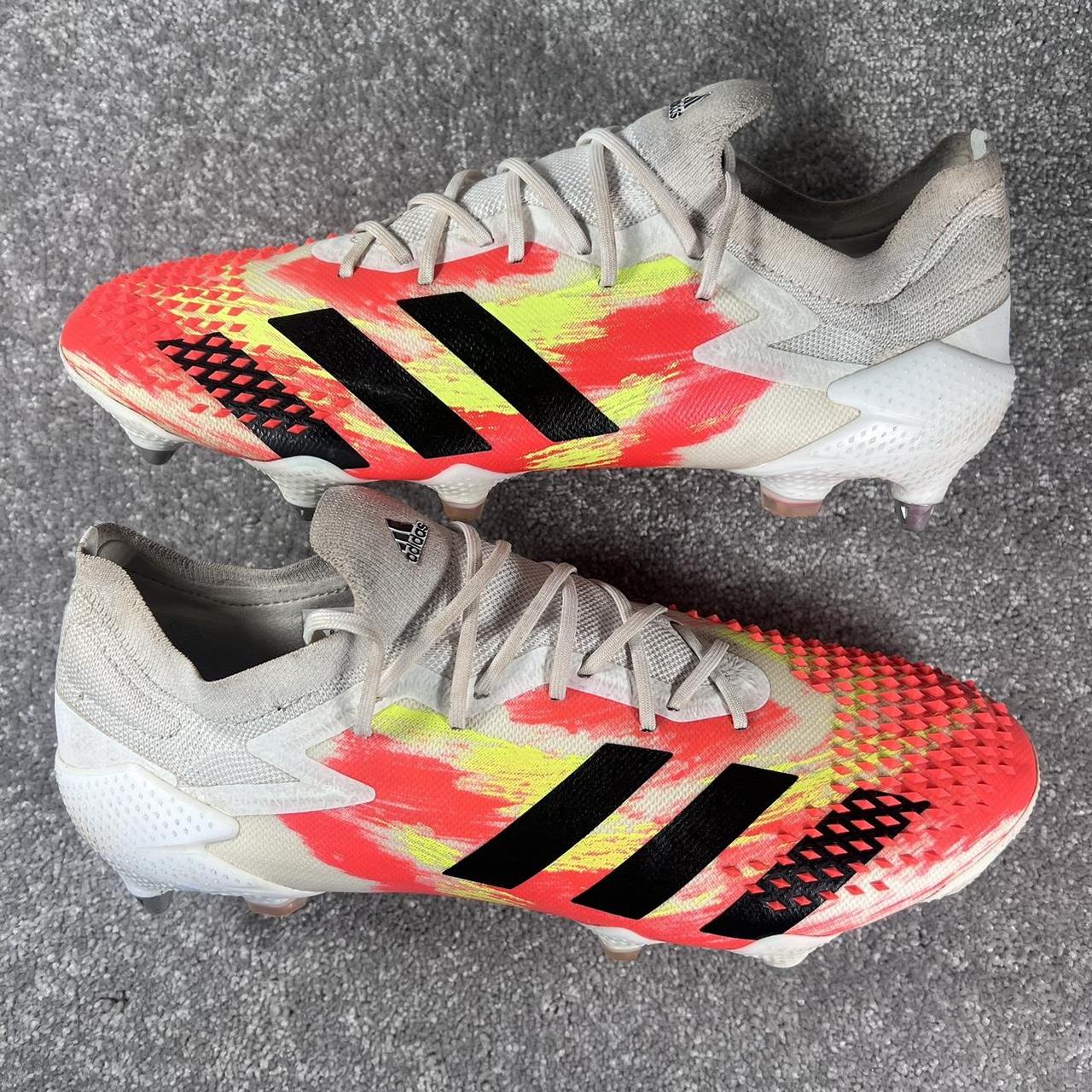 Mutator Adidas Predator Low White Adidas Predator Mutator Low SG Depop