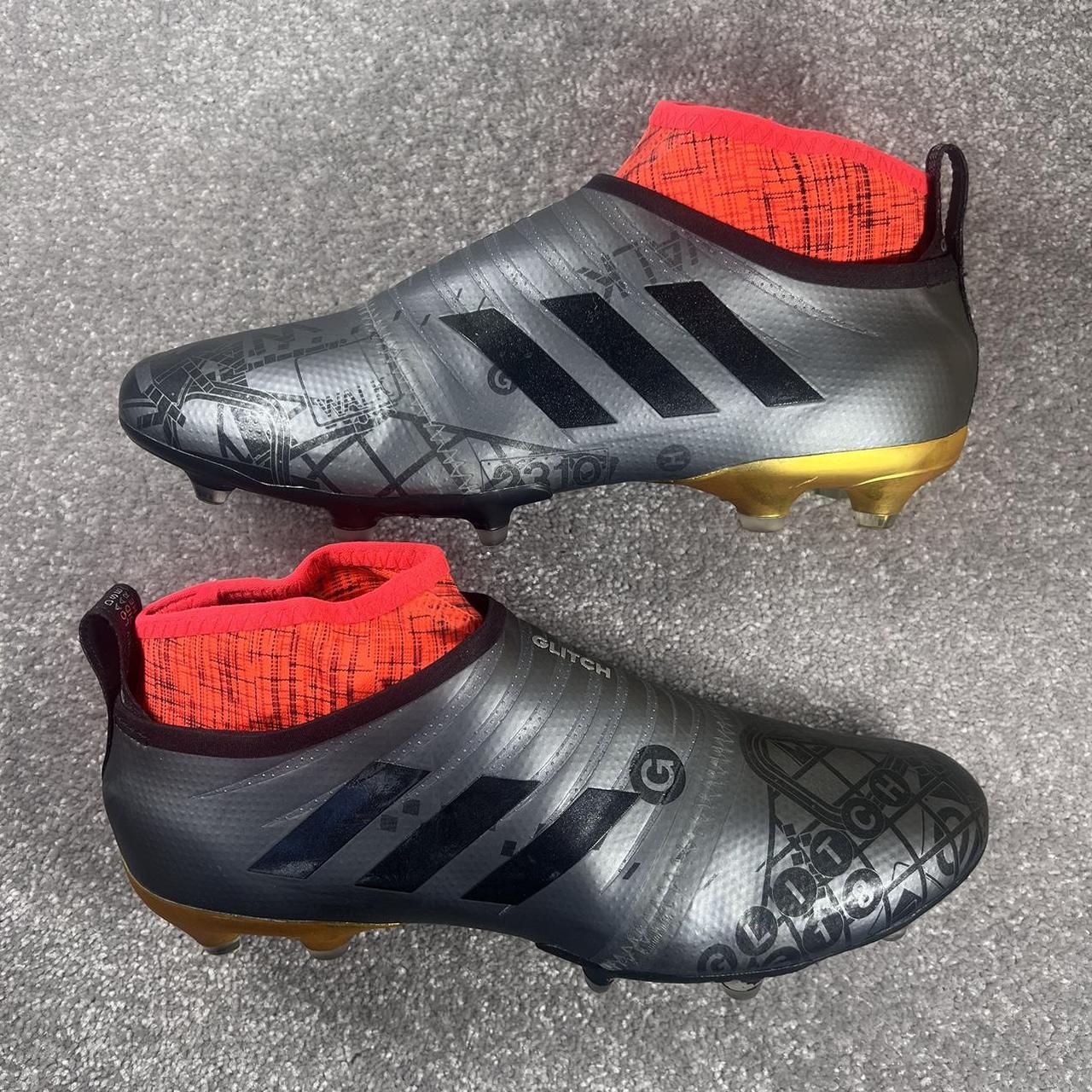 Adidas Glitch Football Boots FG UK 8.5 Slight. Depop