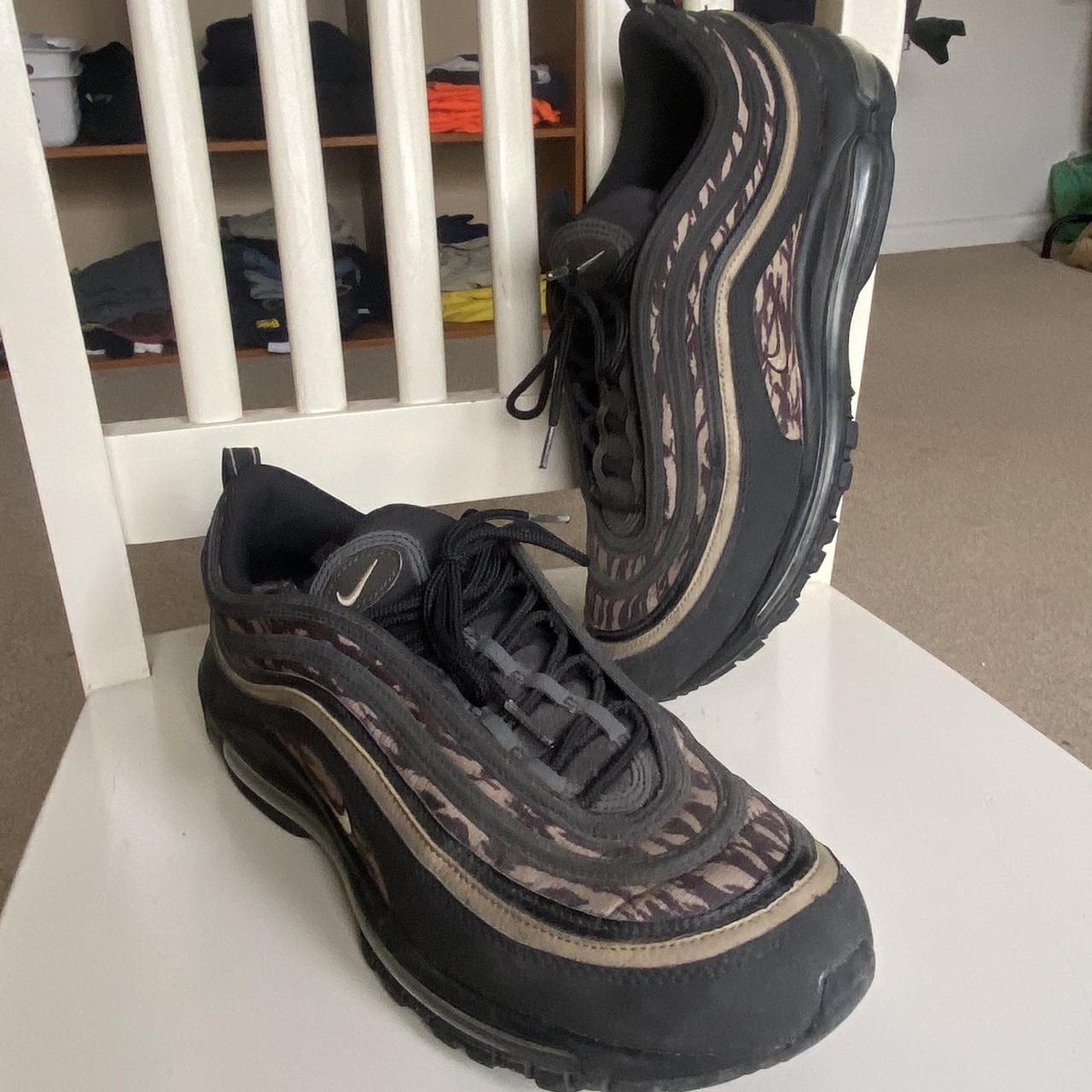 Nike air max 97 tiger camo size US 12 - Depop