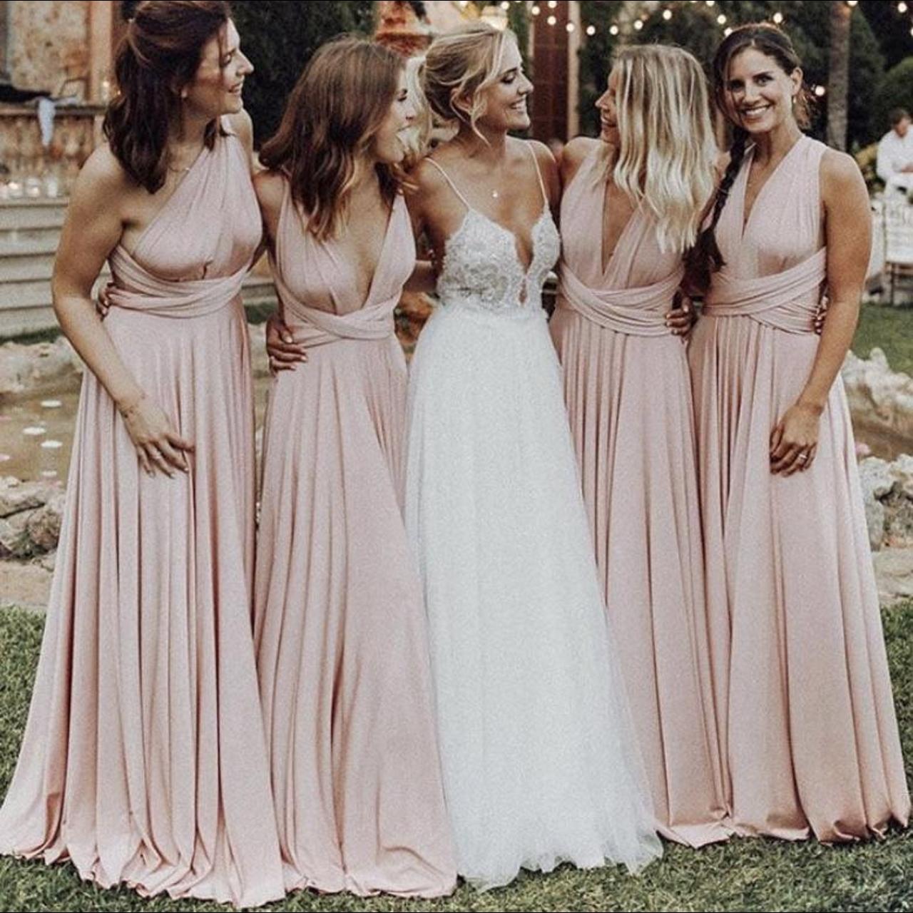 debenhams multiway bridesmaid dress