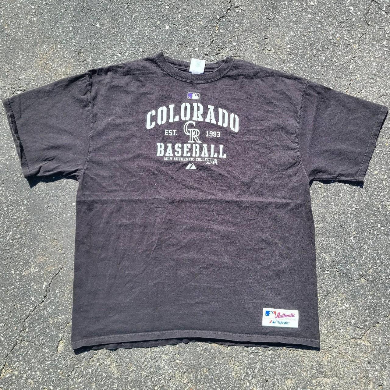 Vintage 1993 Colorado Rockies t-shirt Made In - Depop