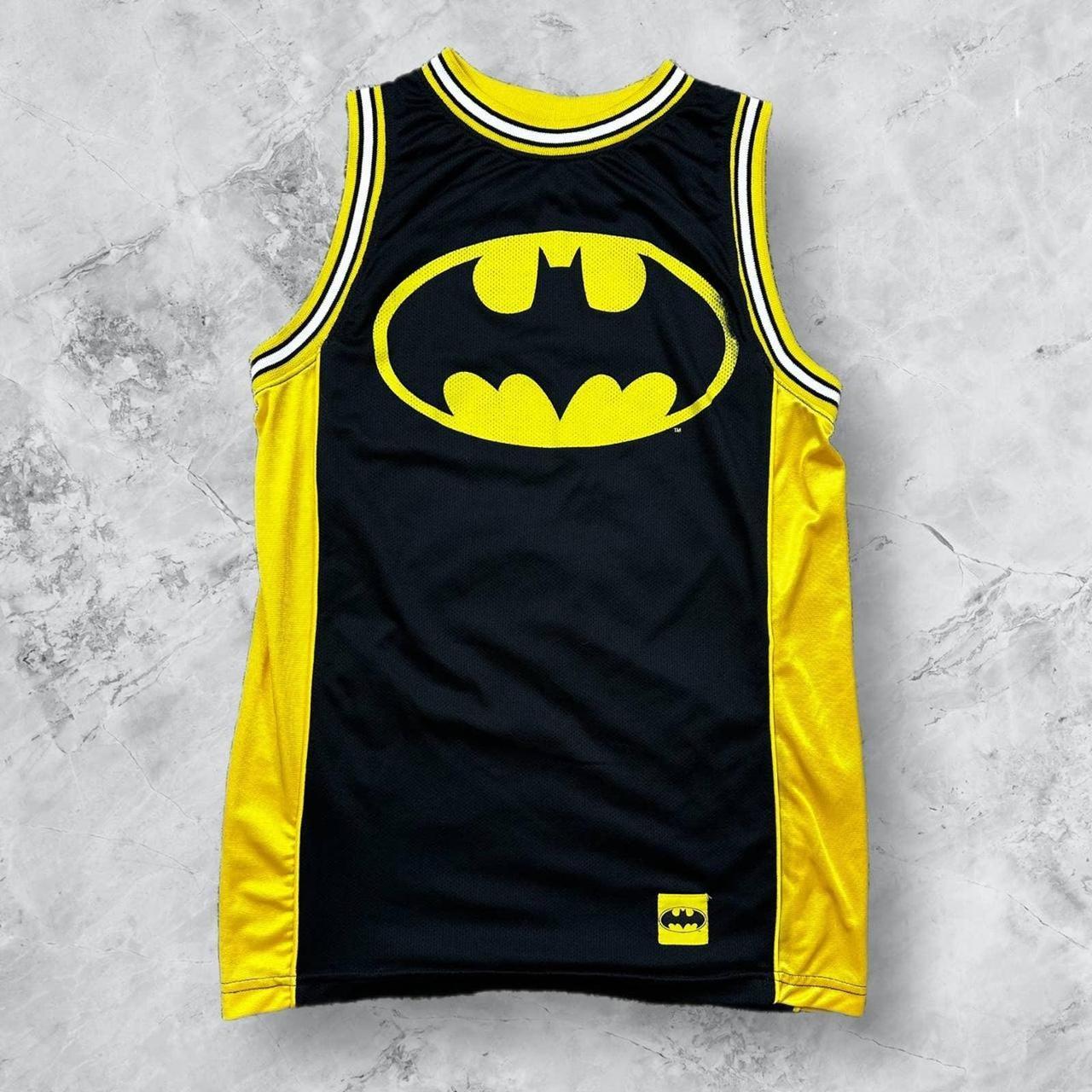 Batman Basketball Jersey Vest Black - Medium