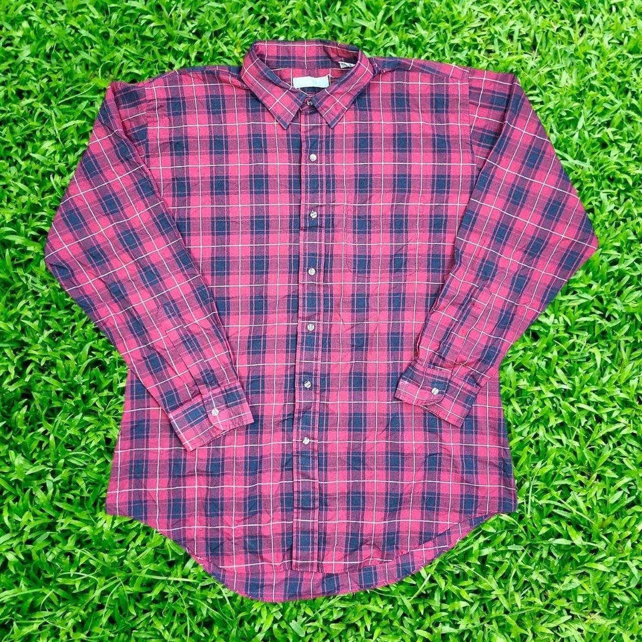 Red/Black Unisex Long Sleeve Flannel