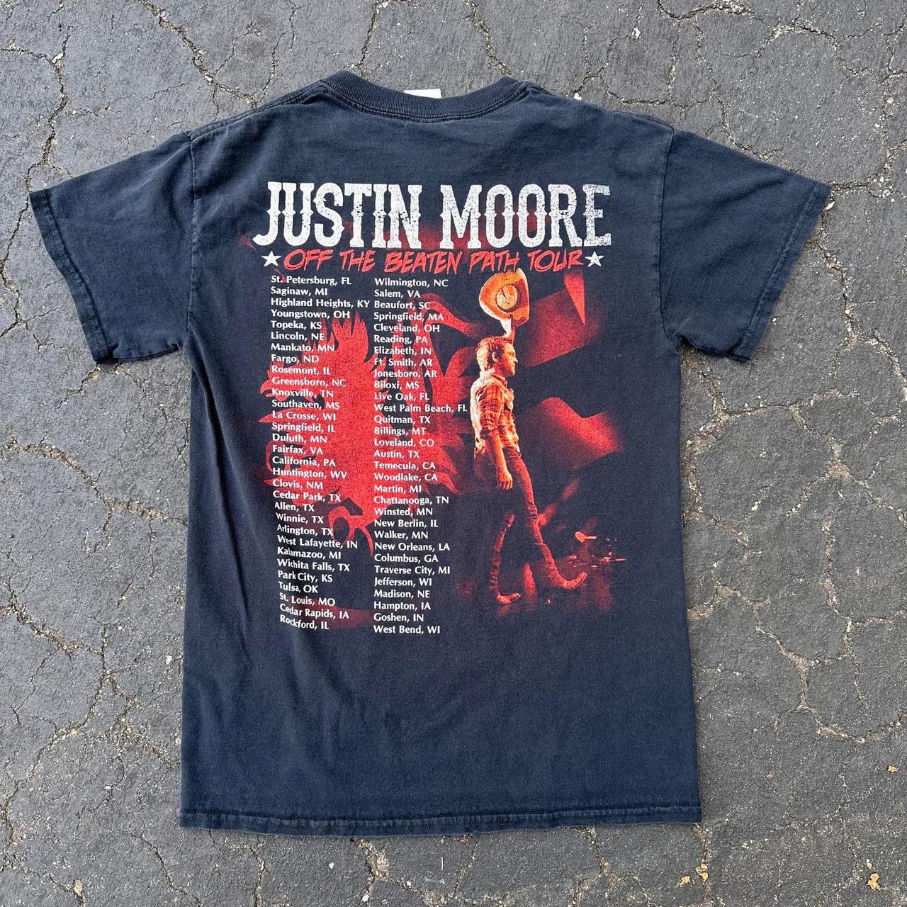 Vintage Justin Moore Off The Beaten Path Tour... - Depop