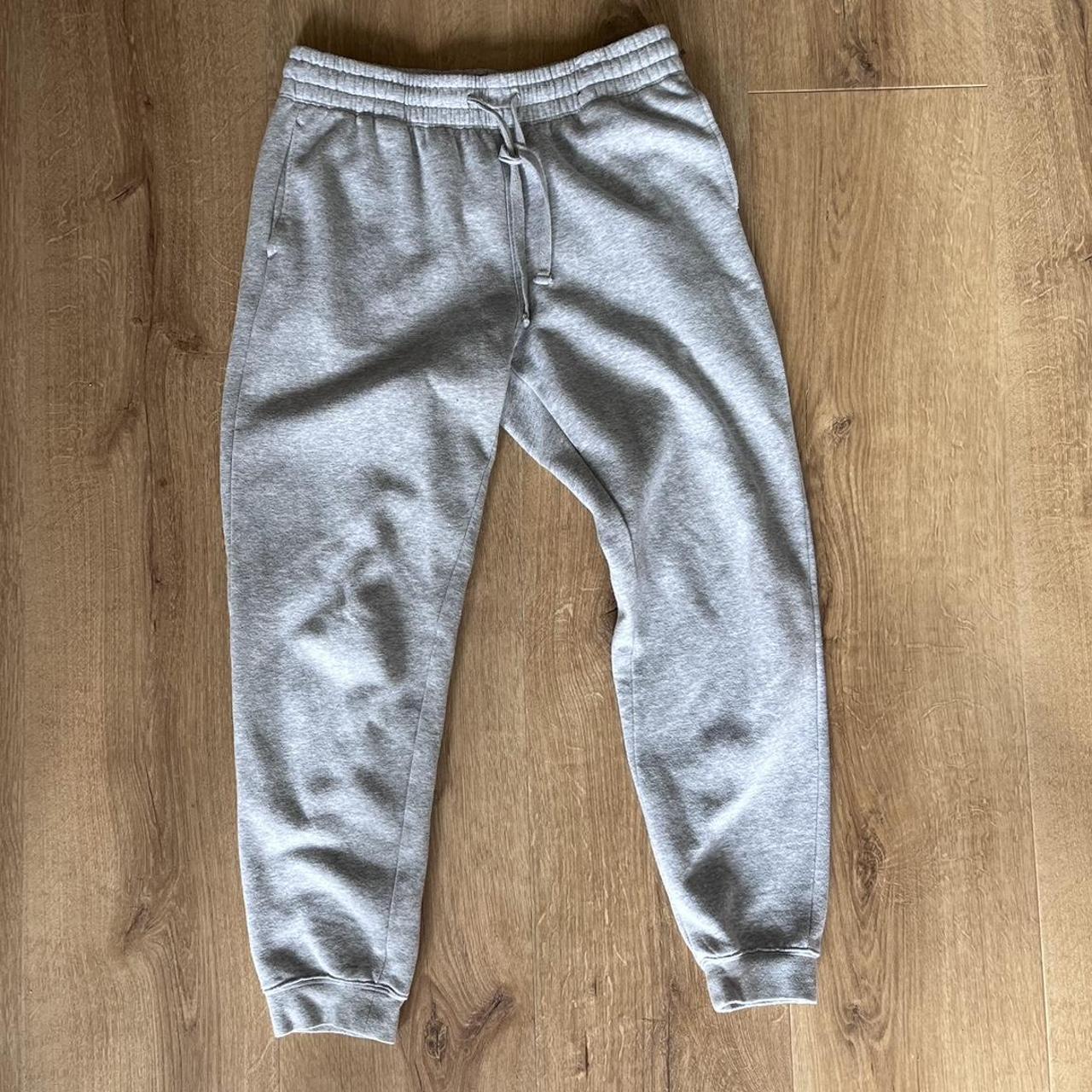 H&M Men's Grey Joggers-tracksuits | Depop