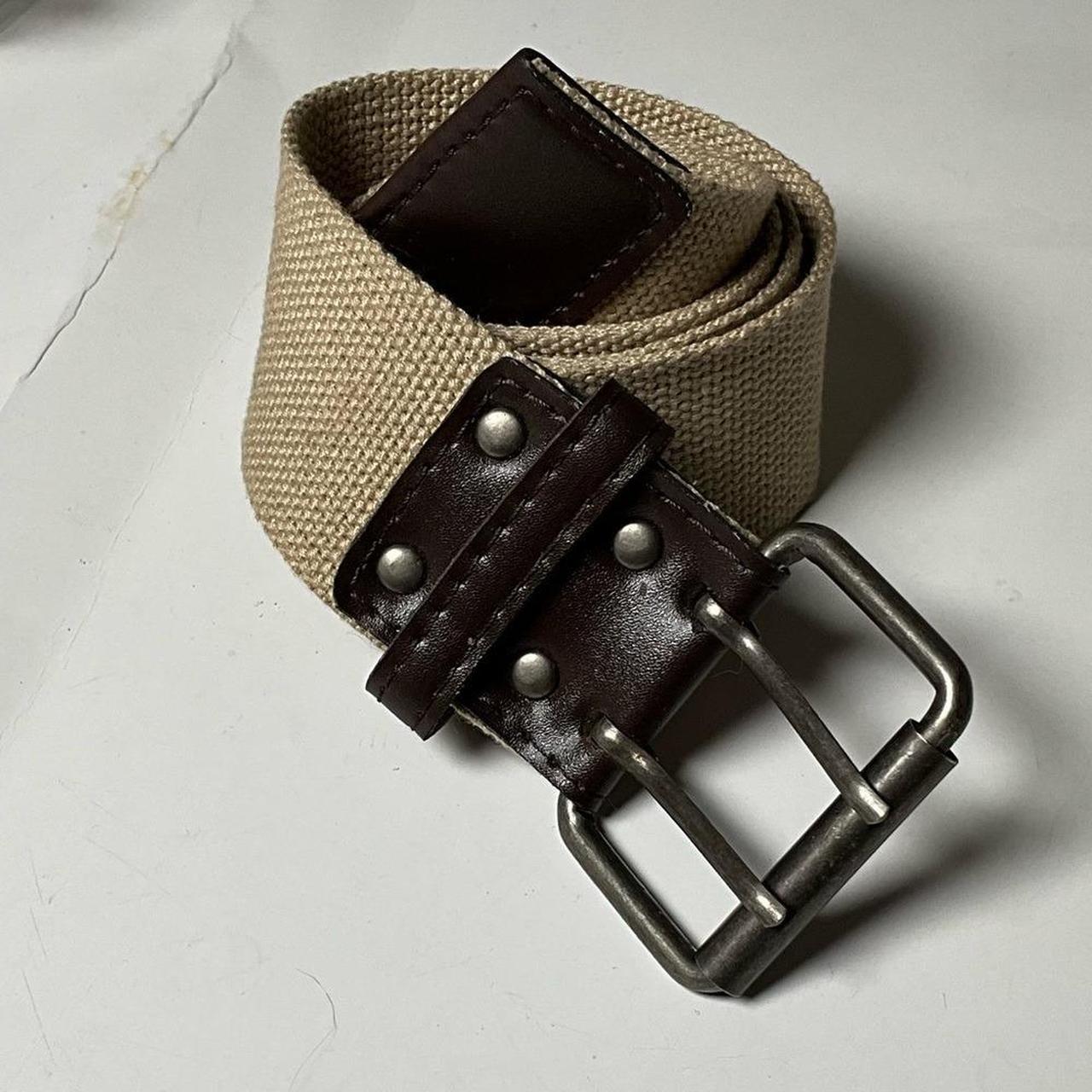 Source Unknown Women's Belt - Tan – Khaki double … - image 4