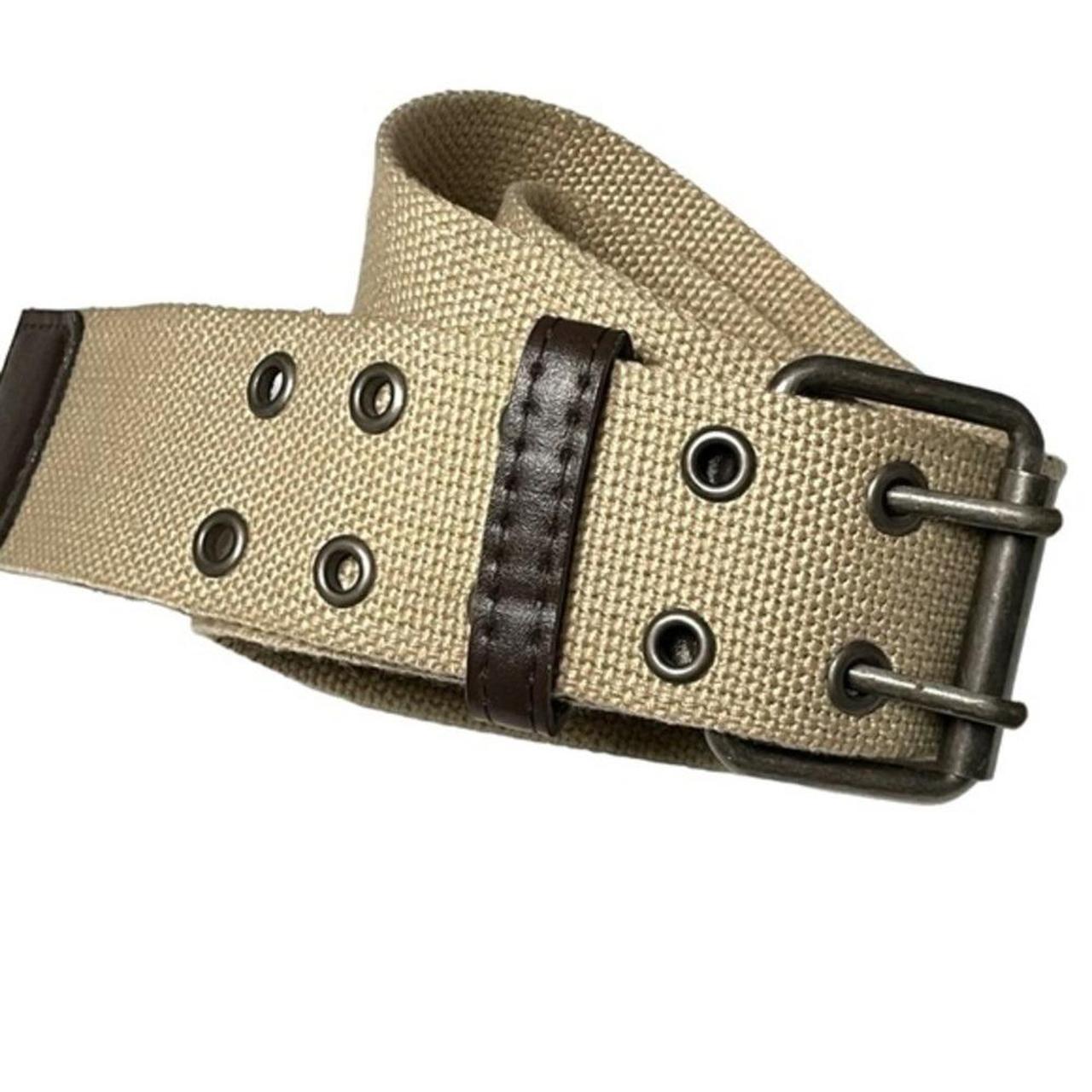 Source Unknown Women's Belt - Tan – Khaki double … - image 1