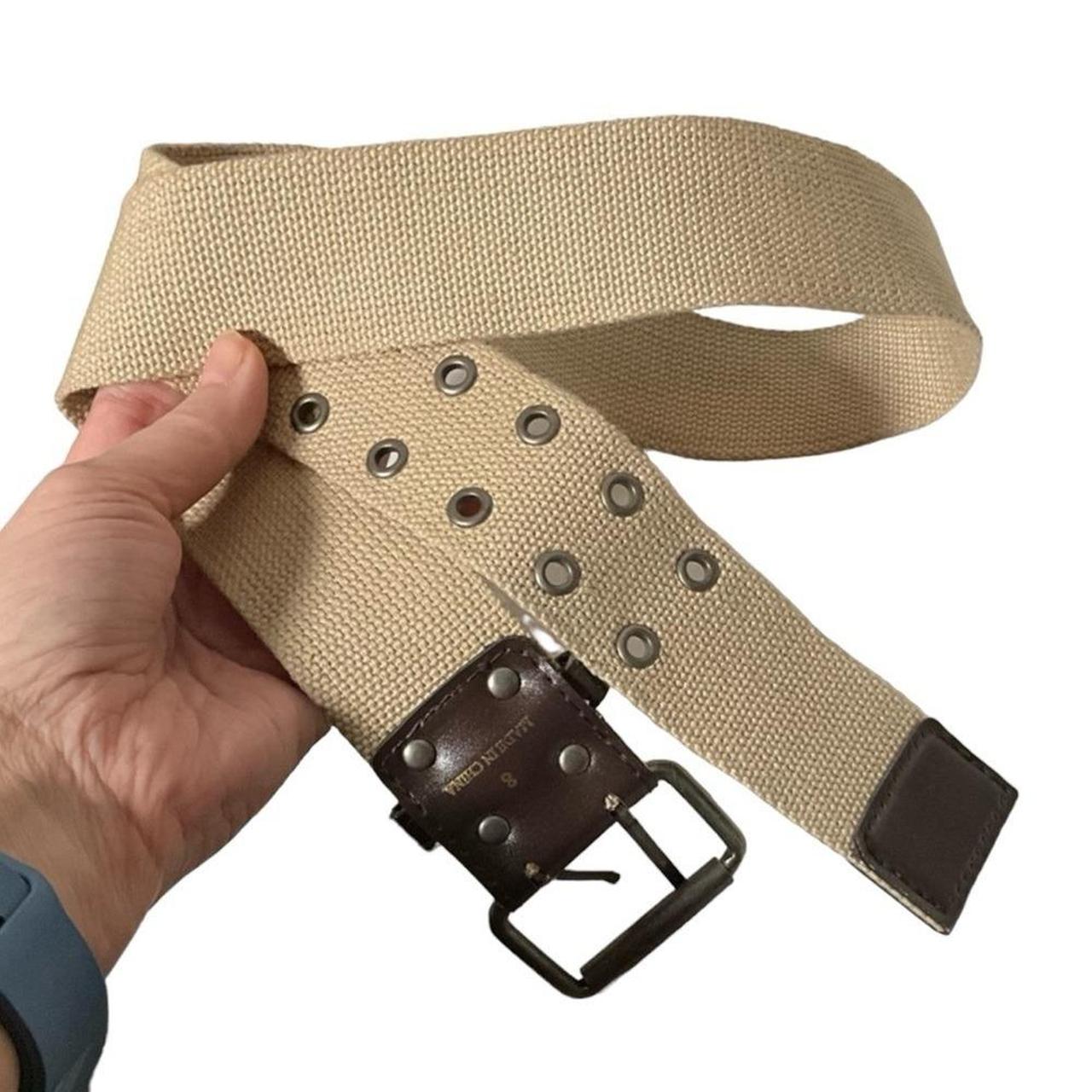 Source Unknown Women's Belt - Tan – Khaki double … - image 2