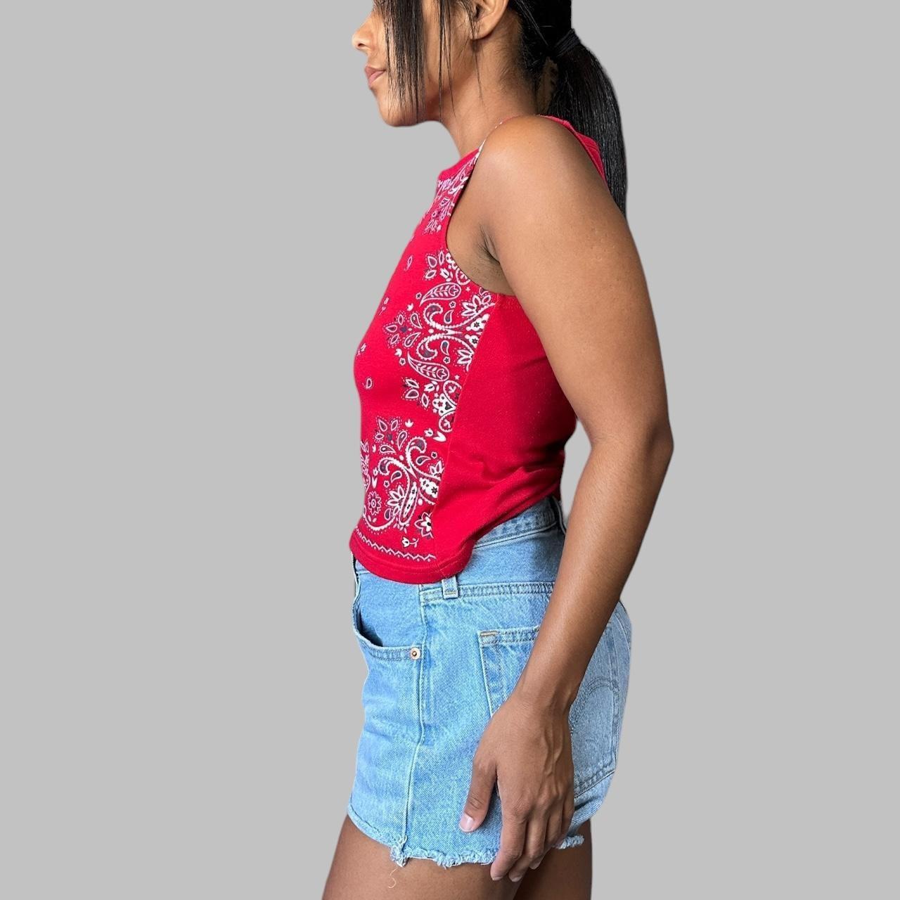 未使用 RBTXCO Wani Tanktop ワニ プリント メッシュ切替えの